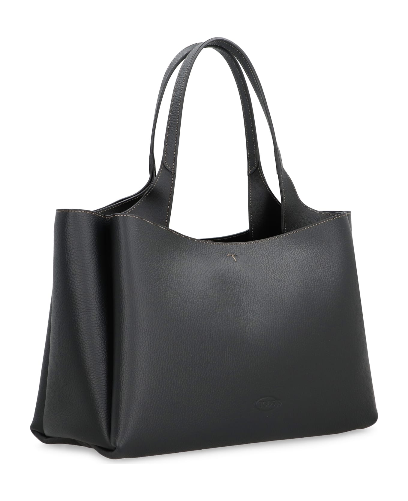 Tod's Leather Shoulder Bag - black