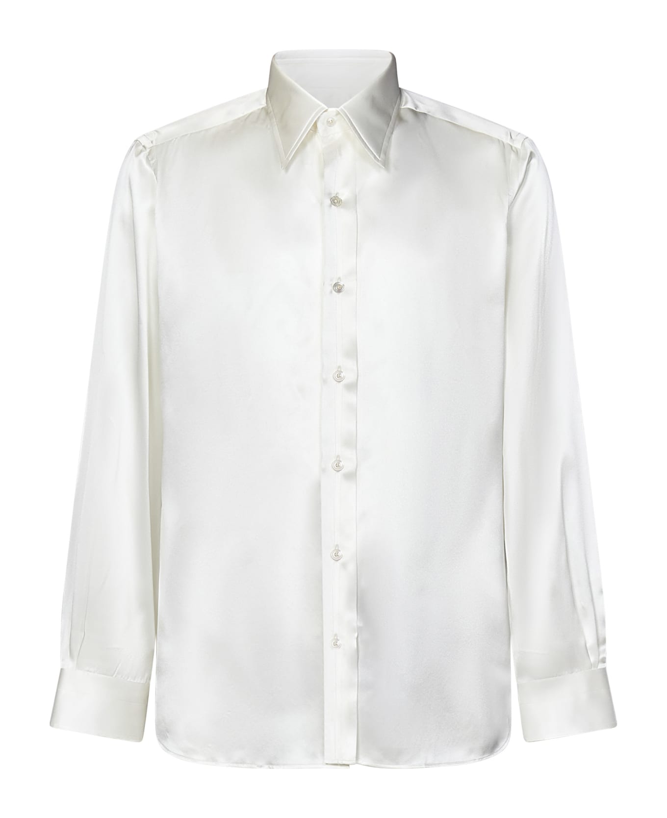 Tom Ford Shirt - Silk White