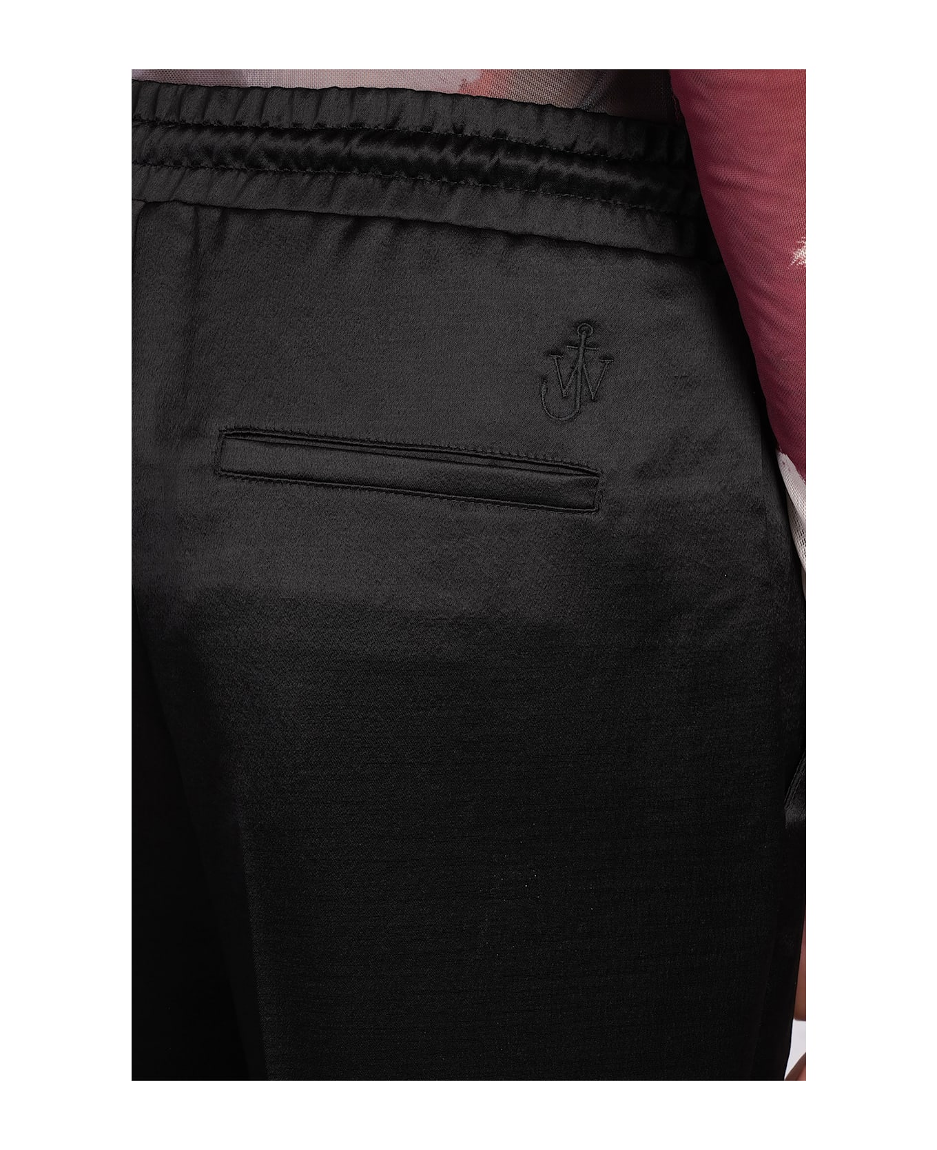 J.W. Anderson Pants In Black Triacetate - black