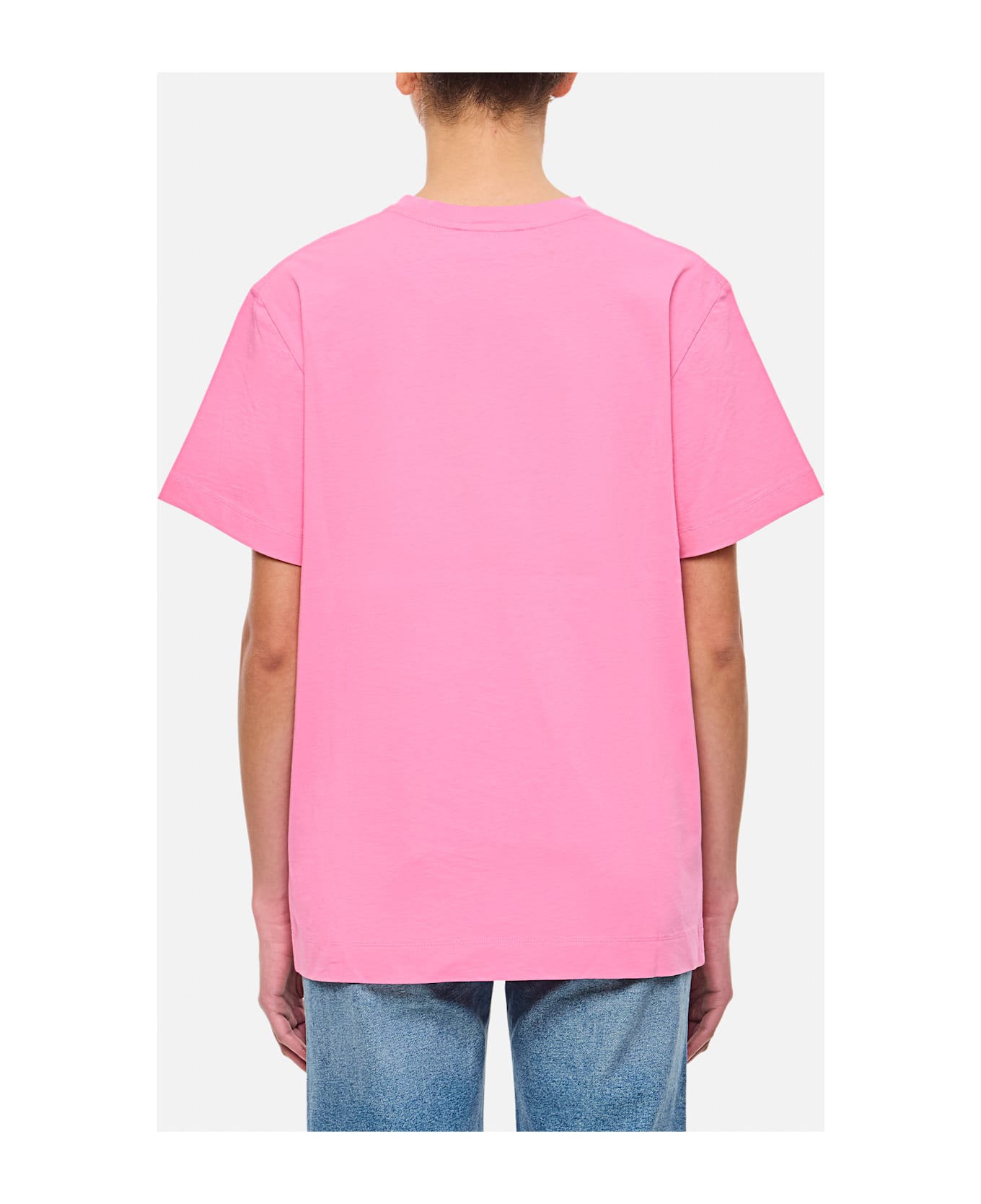 Simone Rocha Carnation Print T-shirt - Pink