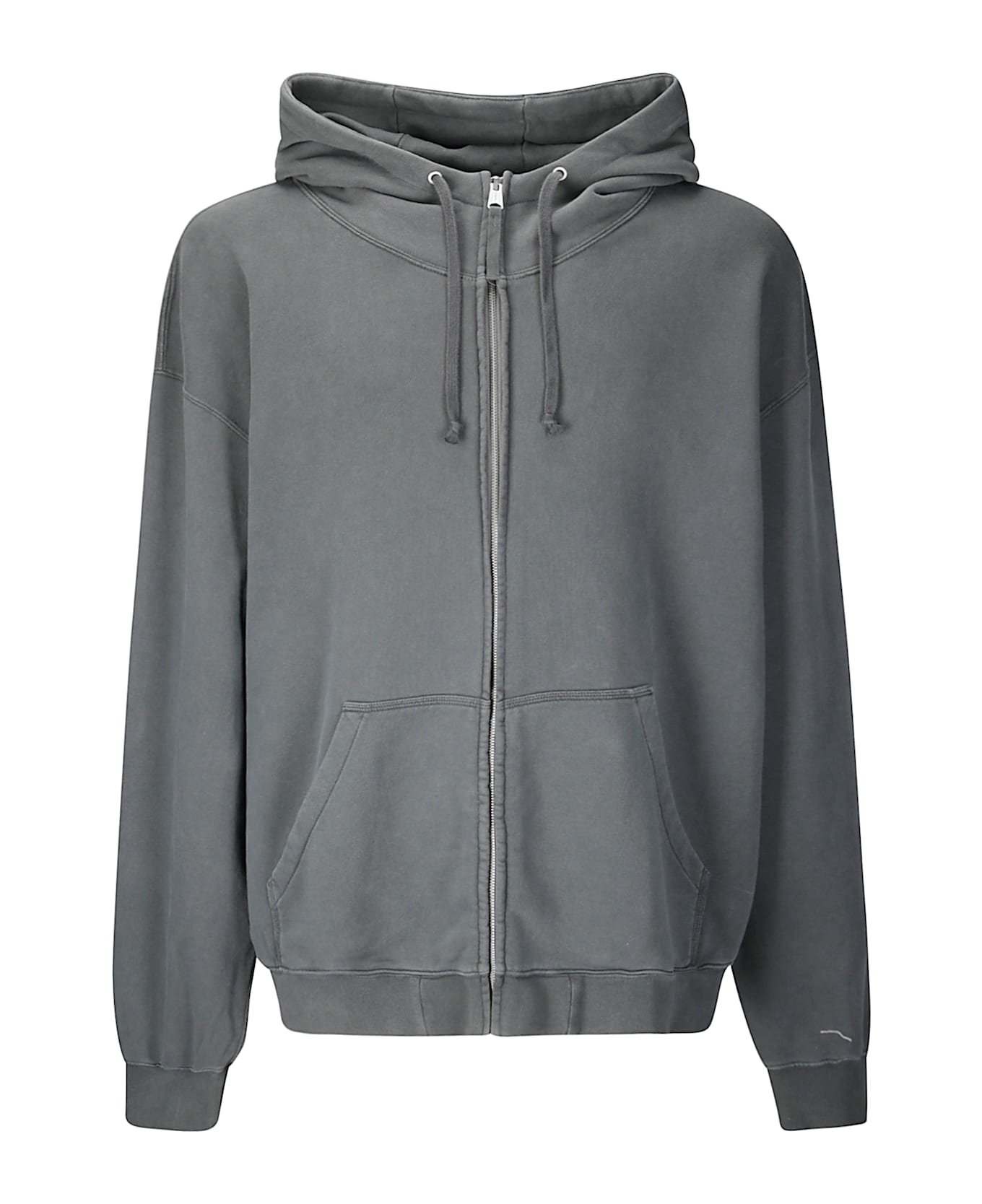 Maison Margiela Graphite Cotton Oversize Sweatshirt - Black