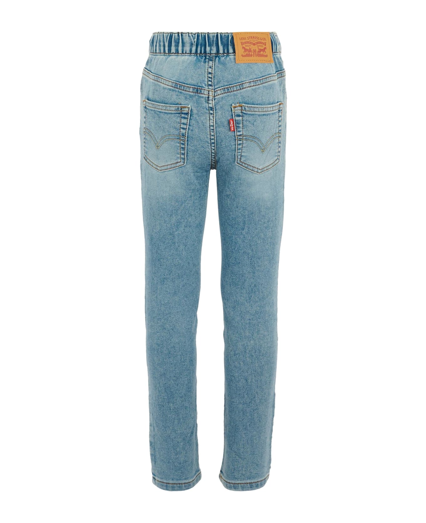 Levi
s Denim Jeans For Boy With Logo - Denim