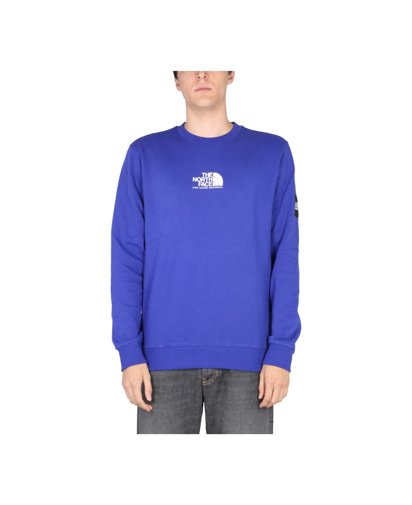 The North Face Crewneck Sweatshirt - BLUE