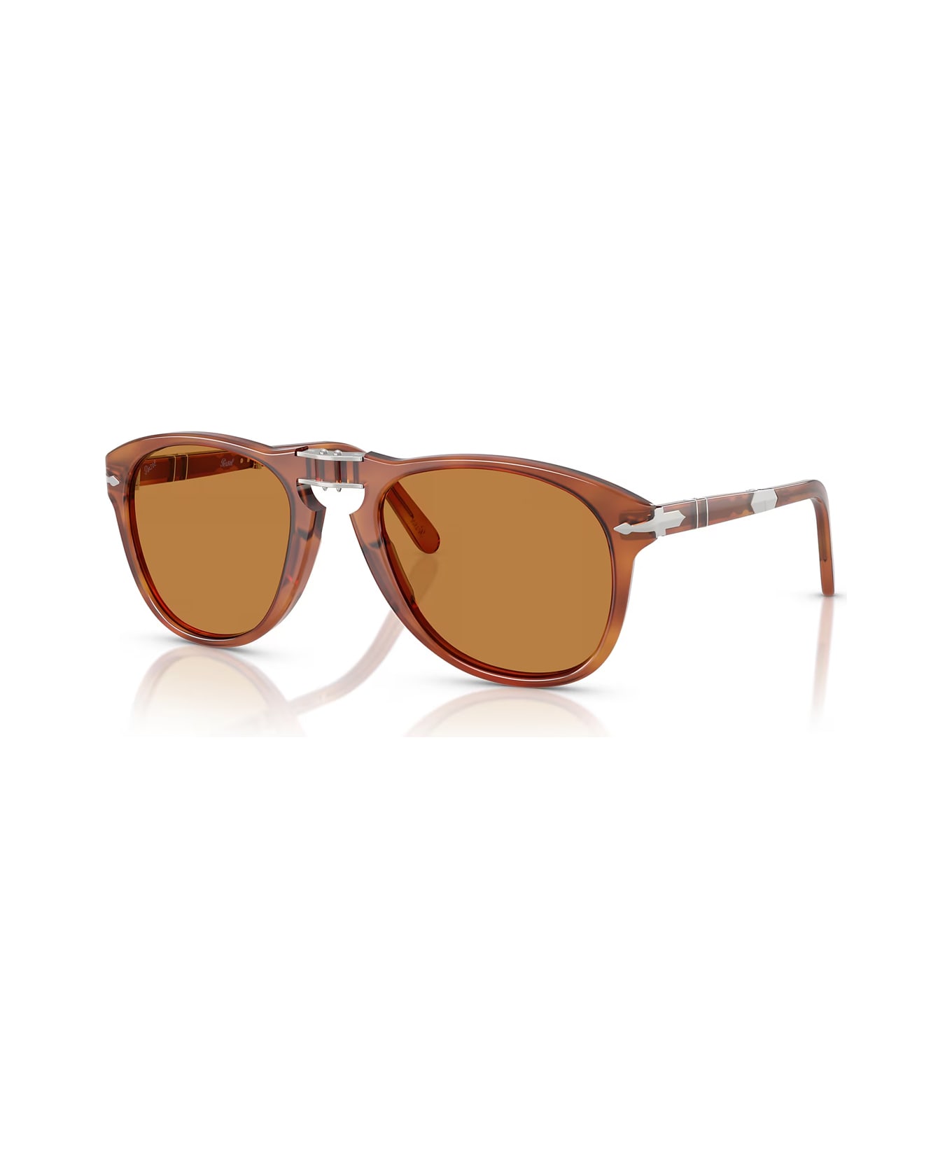 Persol Po0714sm Steve Mcqueen 96/73 Terra Di Siena Sunglasses - Arancione