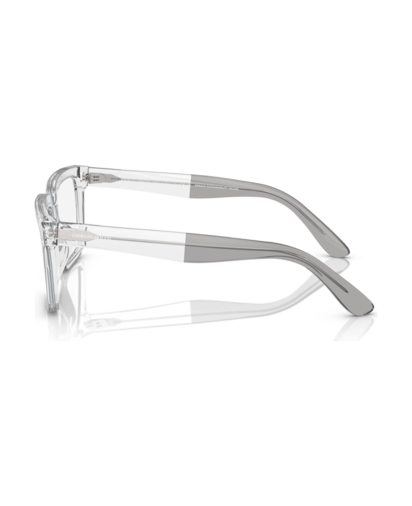 Giorgio Armani Ar7230u Transparent Crystal Glasses - Transparent Crystal