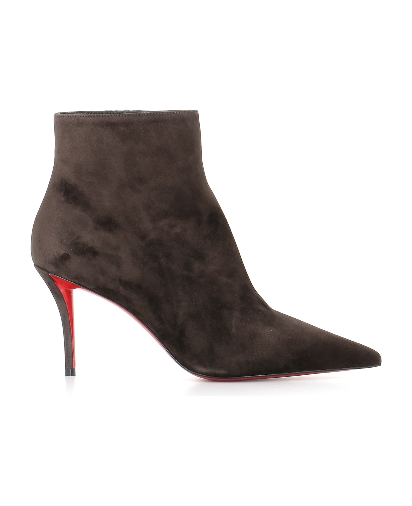 Christian Louboutin <strong
</strong
ankle Boot Miss Z Booty 80 - Brown