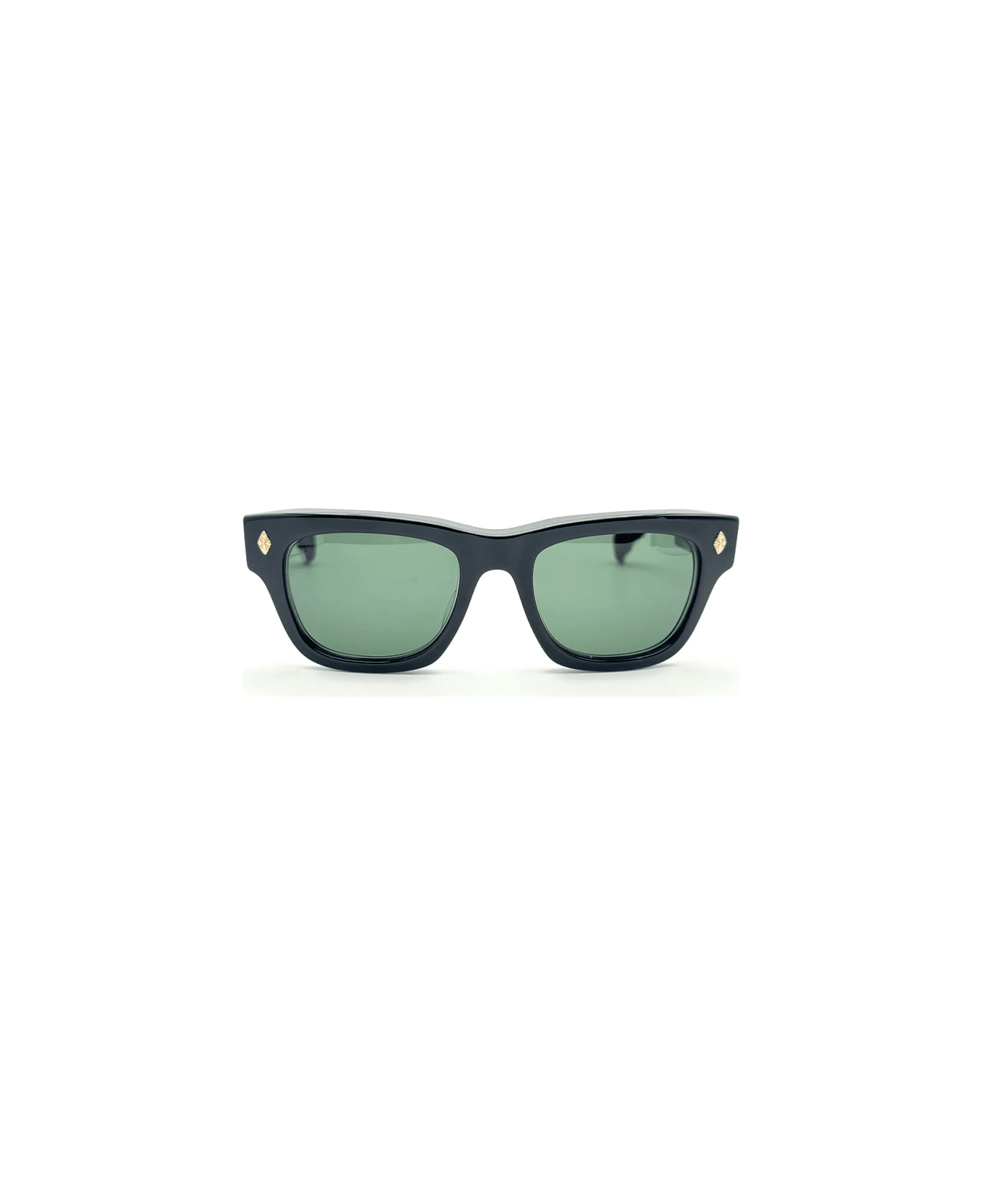 Chrome Hearts Dick Fitzener - Black / 18k Gold Plated Sunglasses - Black/gold