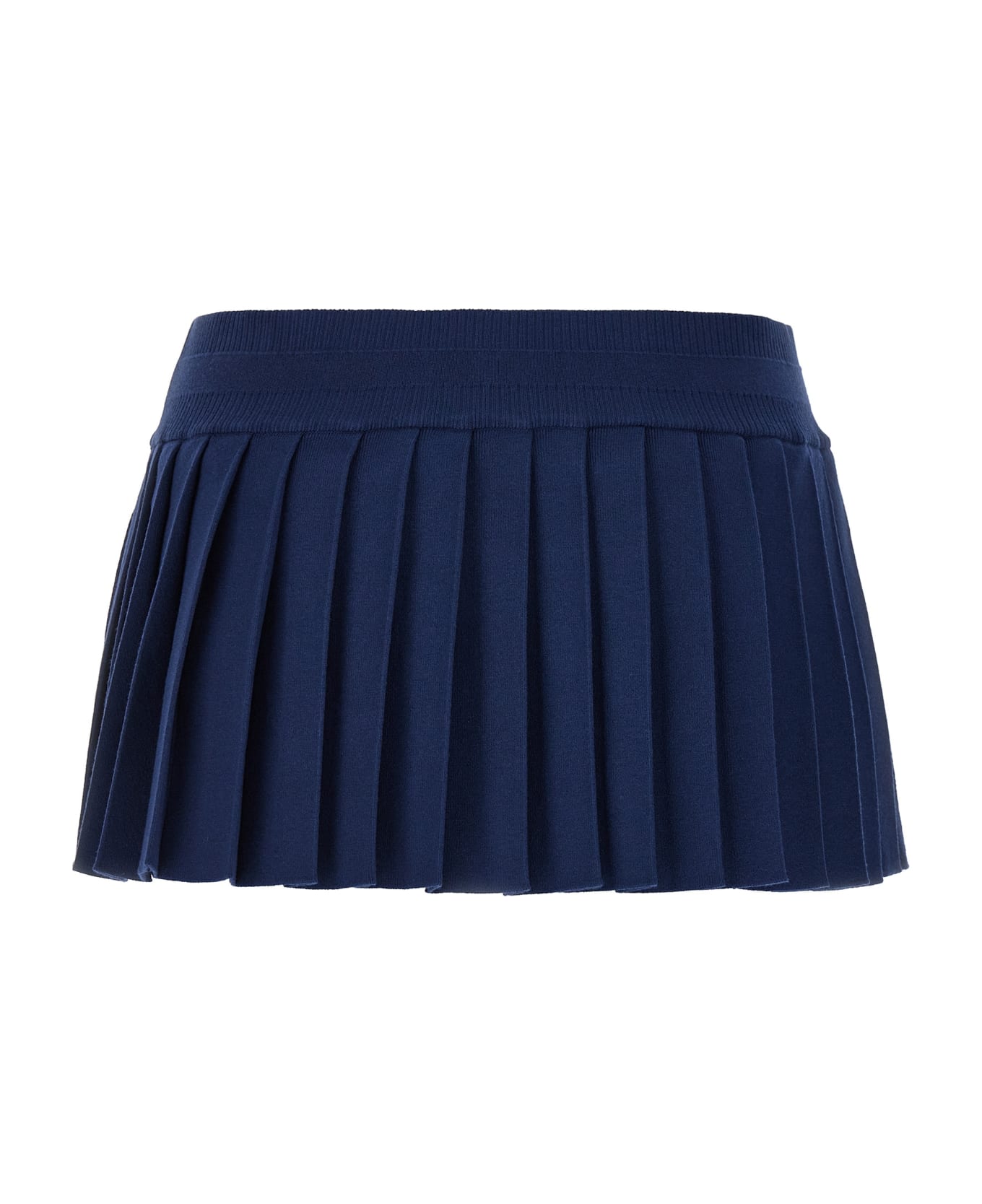 Dsquared2 Mini Pleated Skirt - BLUE