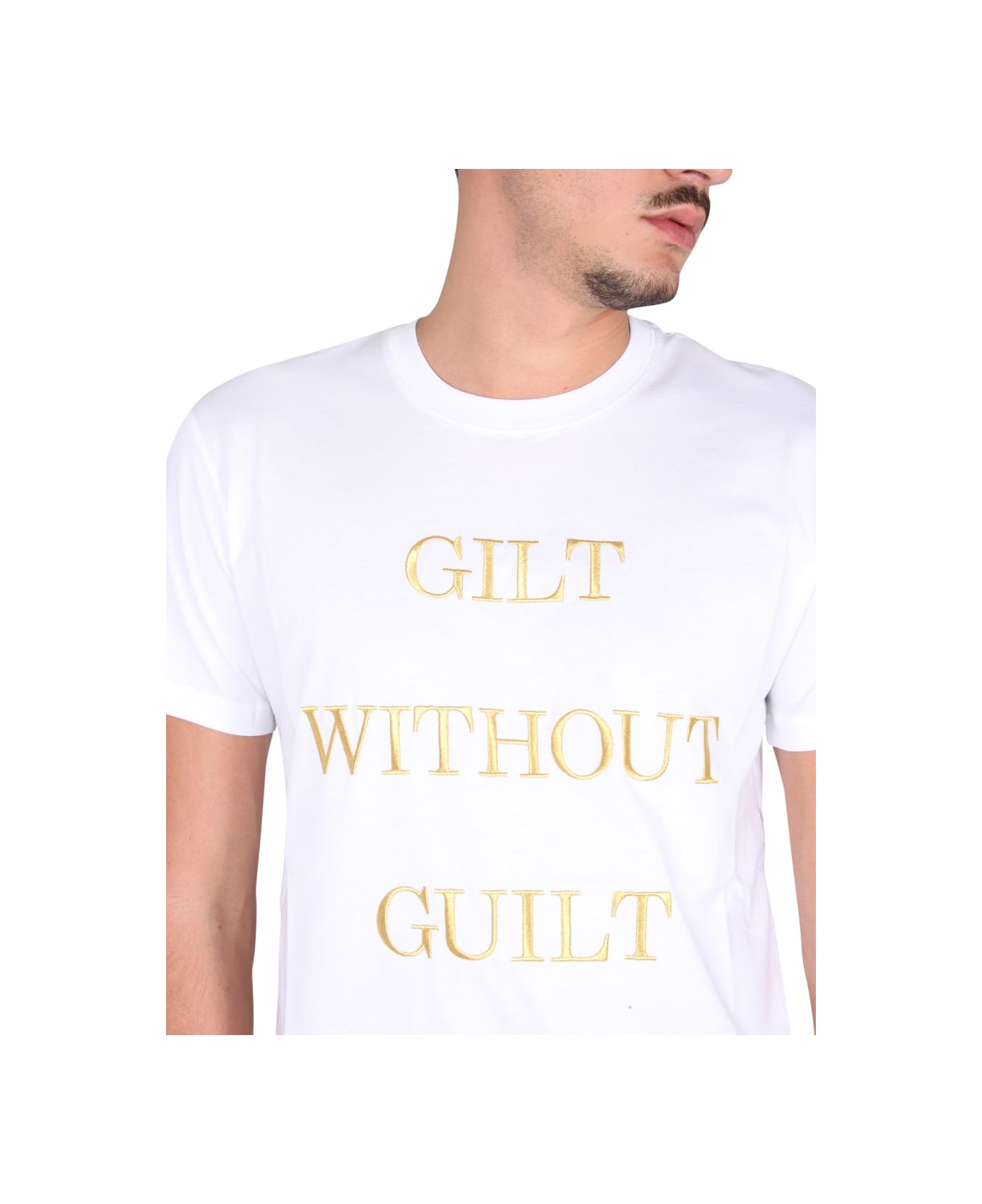 Moschino "guilt Without Guilt" T-shirt - WHITE