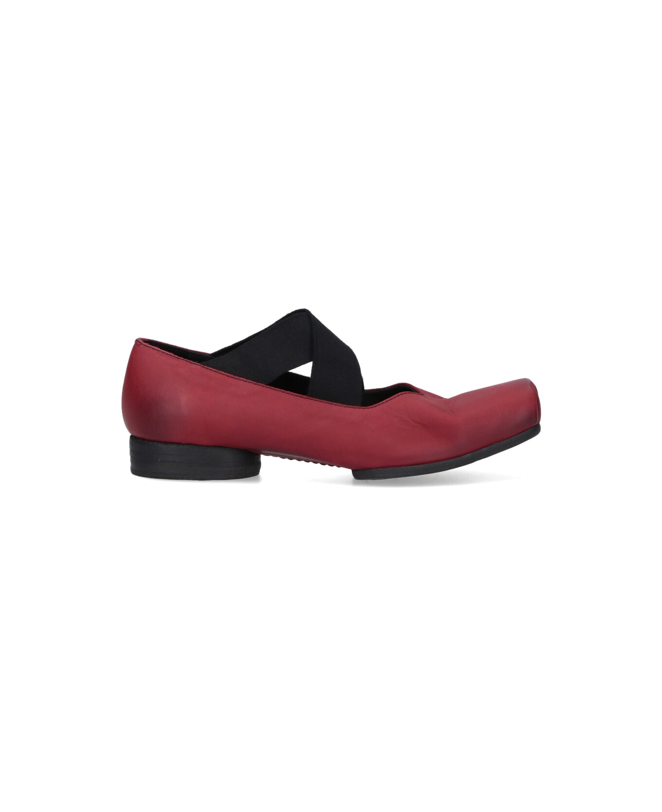 Uma Wang Heeled Ballet Flats - Red