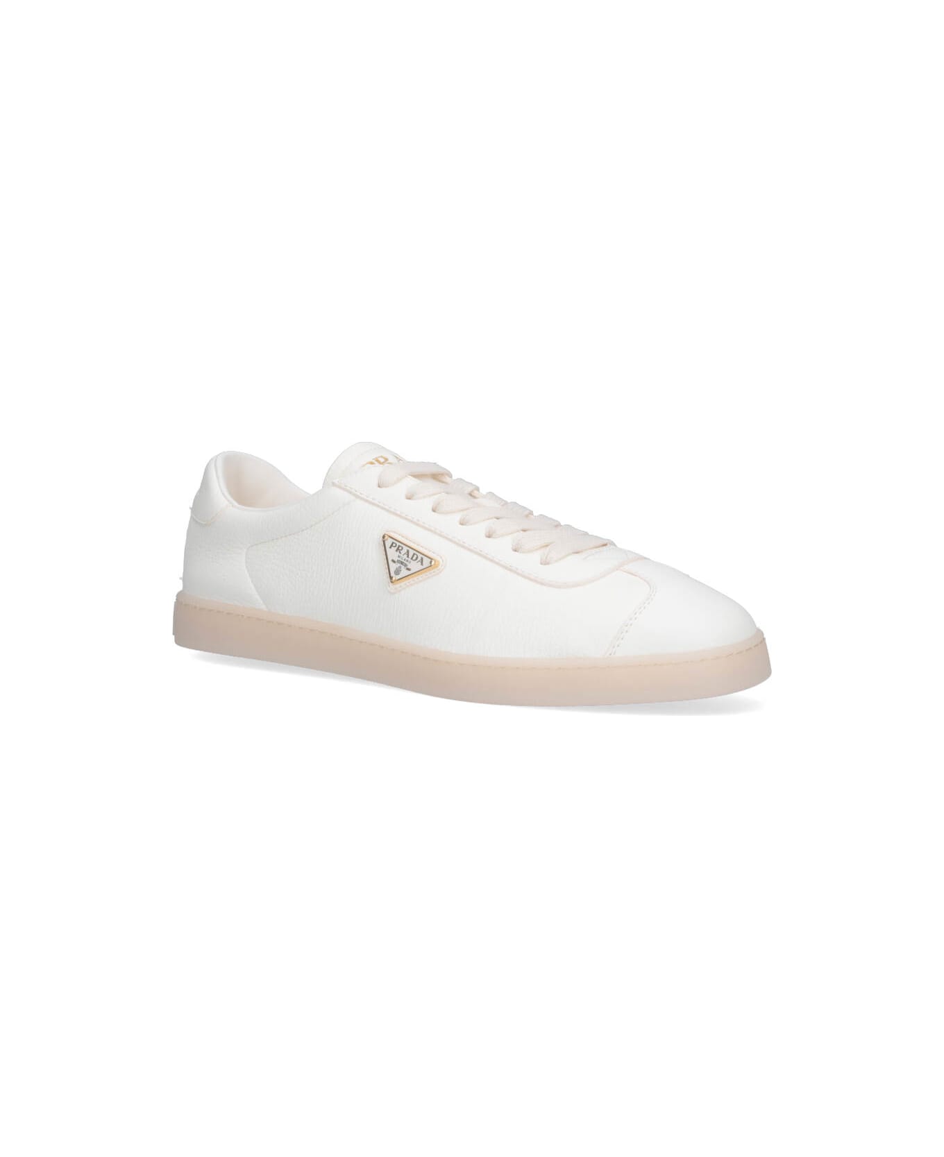 Prada Lane Sneakers - White