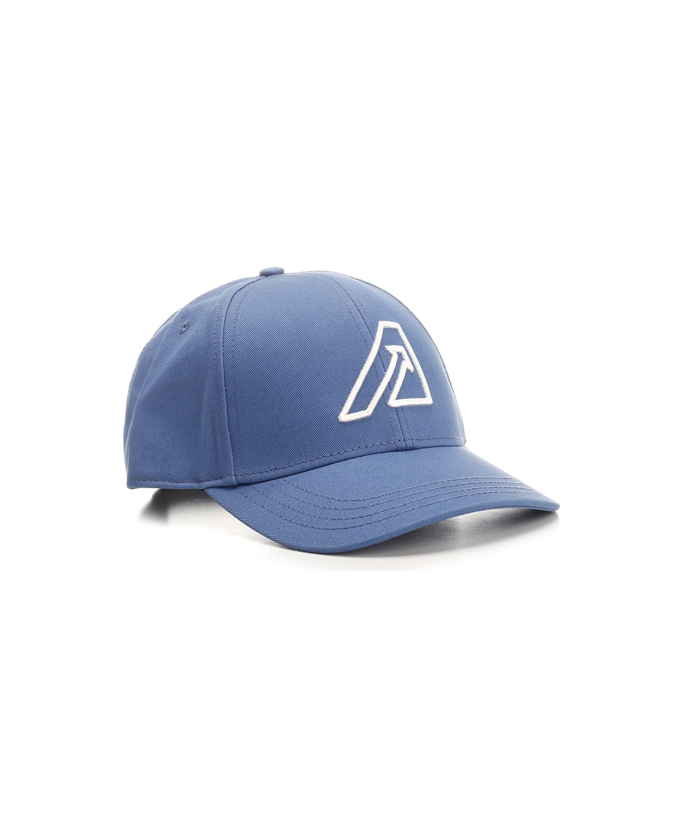 Autry Light Blue Cap With Logo - Light blue