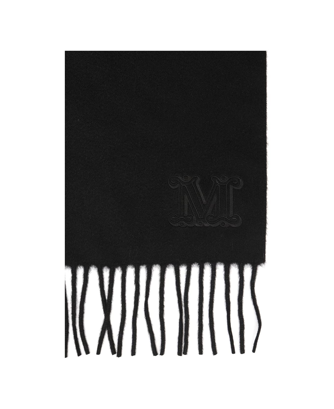 Max Mara Cashmere Stole - BLACK