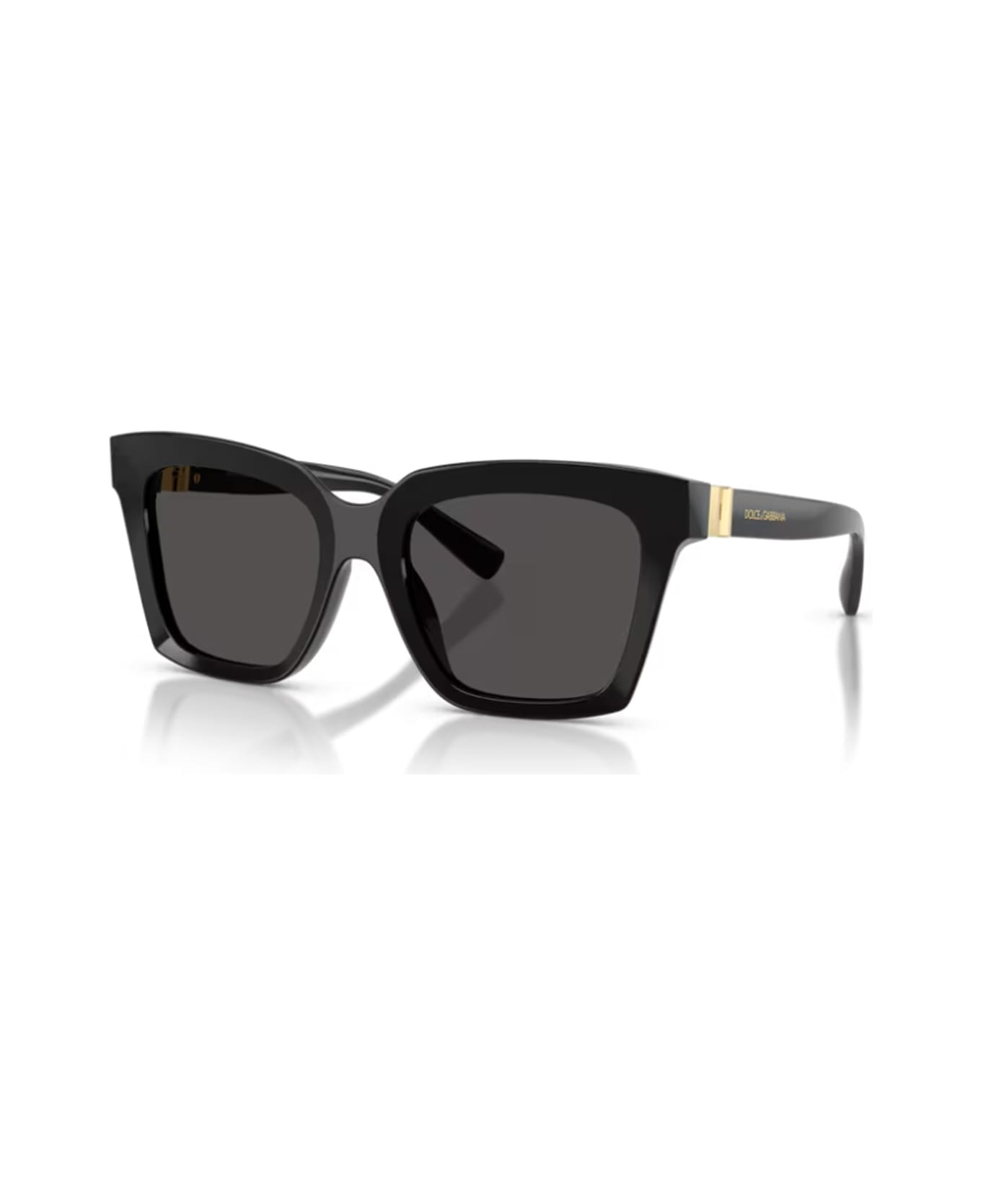 Dolce 
Gabbana Eyewear Dolce E Gabbana Dg4498 Dg Hinge 501/87 Nero Sunglasses - Nero
