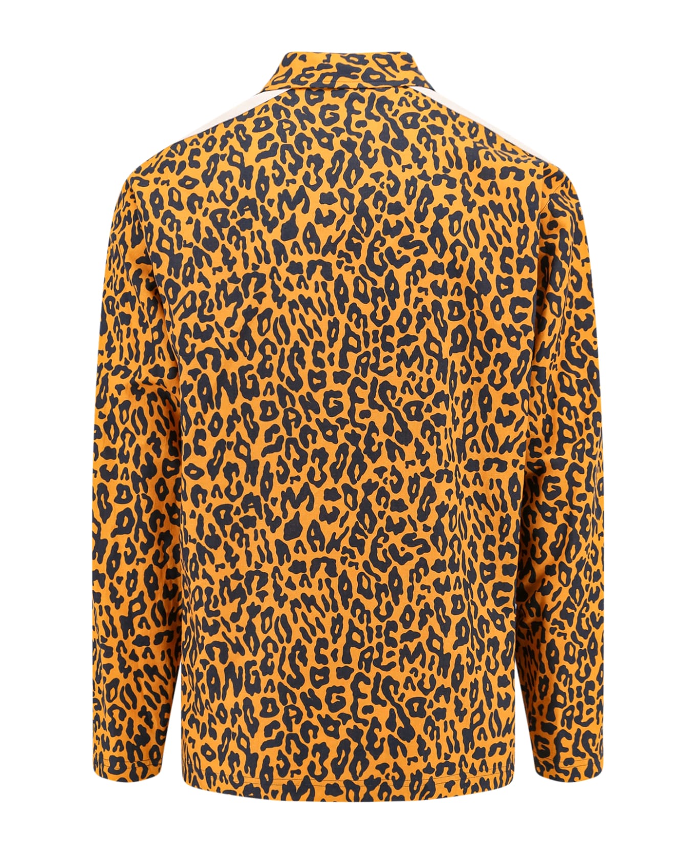 Palm Angels Cheetah Track Shirt - Orange