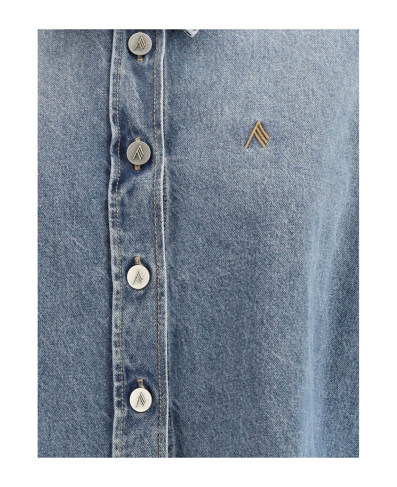 The Attico Denim Shirt - Blue