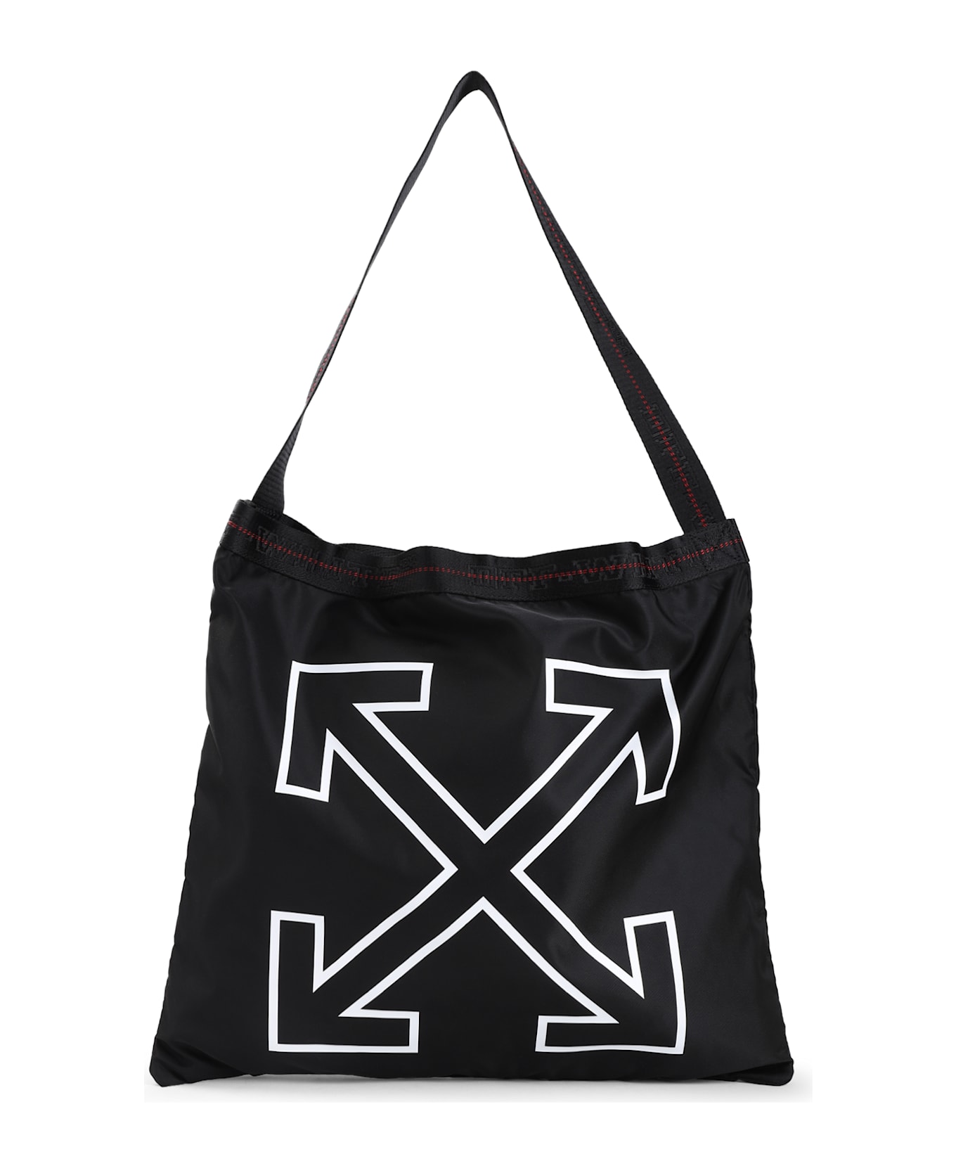 Off-White Heritage Tote Bag - Black White