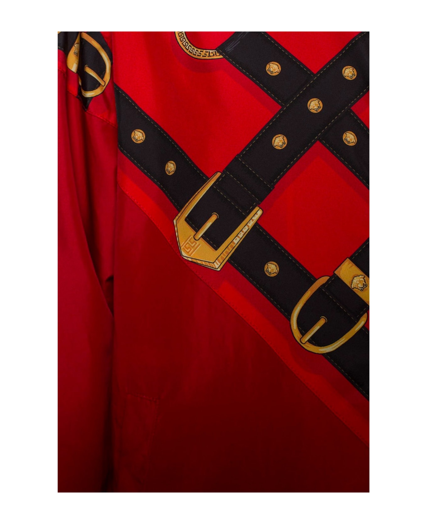 Versace Windbreaker Jacket - Red