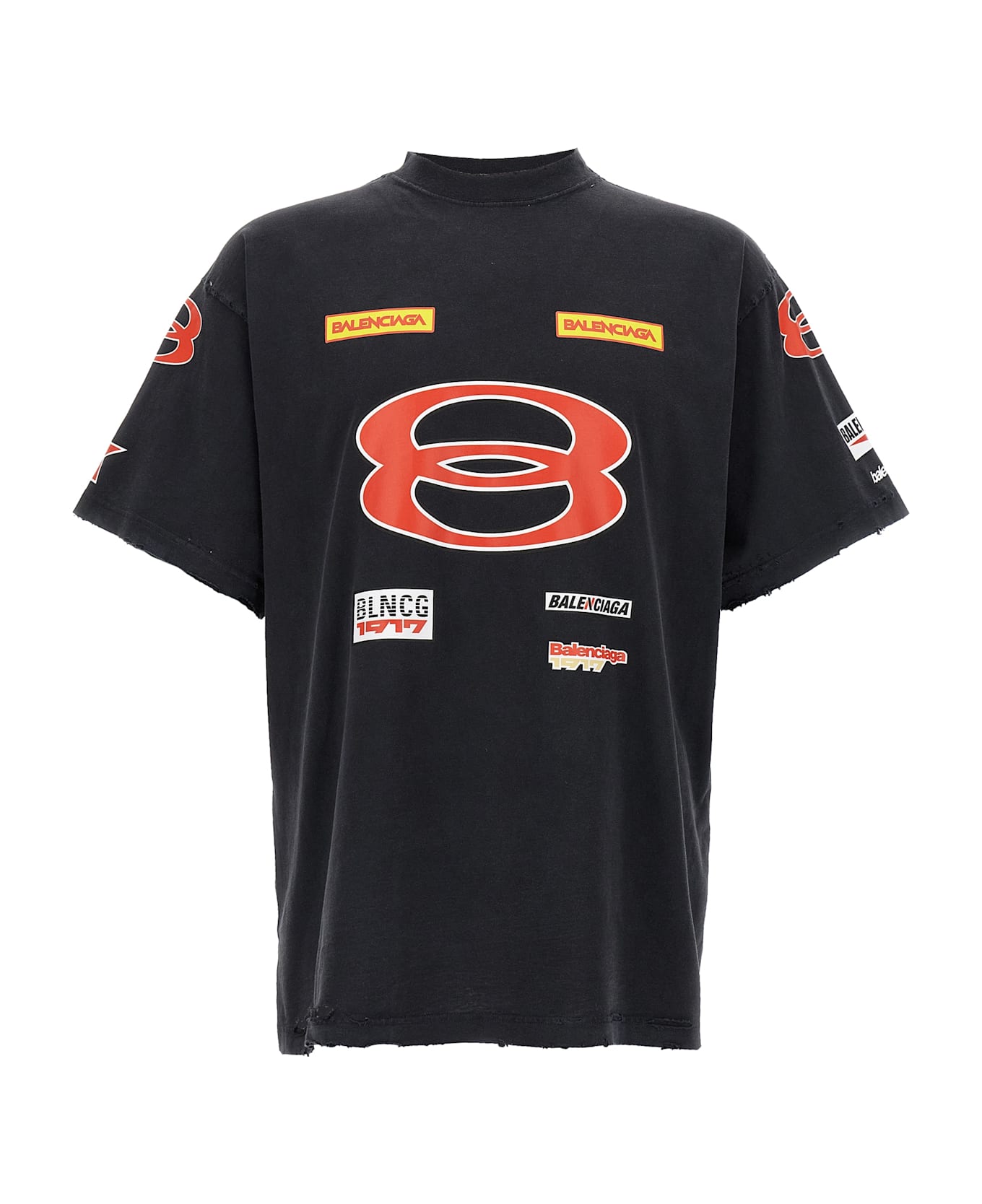 stray kids他着用【BALENCIAGA】B AUTHENTICロゴ ラージ Tシャツ stray kids他着用【BALENCIAGA】B AUTHENTICロゴ ラージ Tシャツ