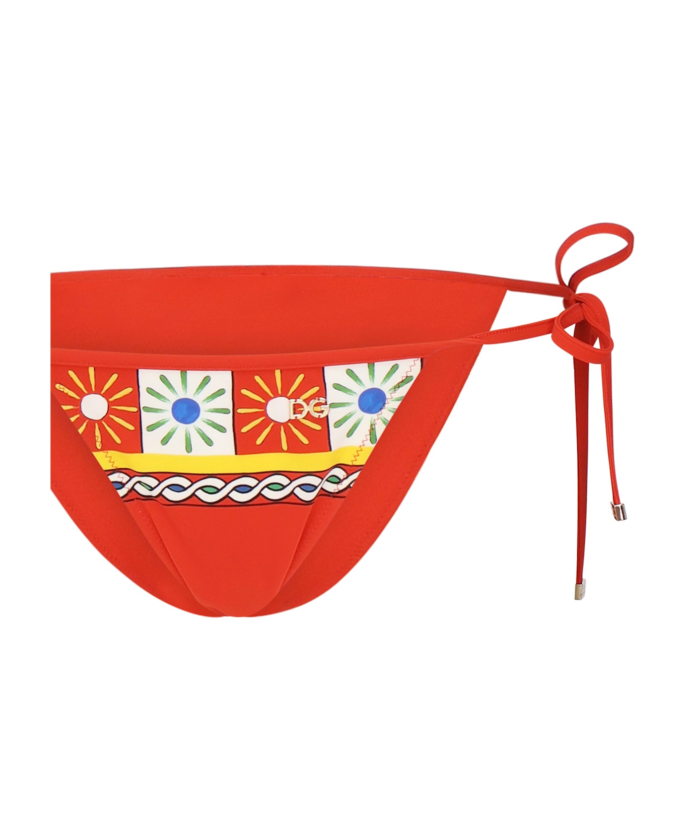Dolce 
Gabbana Printed Triangle Bikini - MultiColour