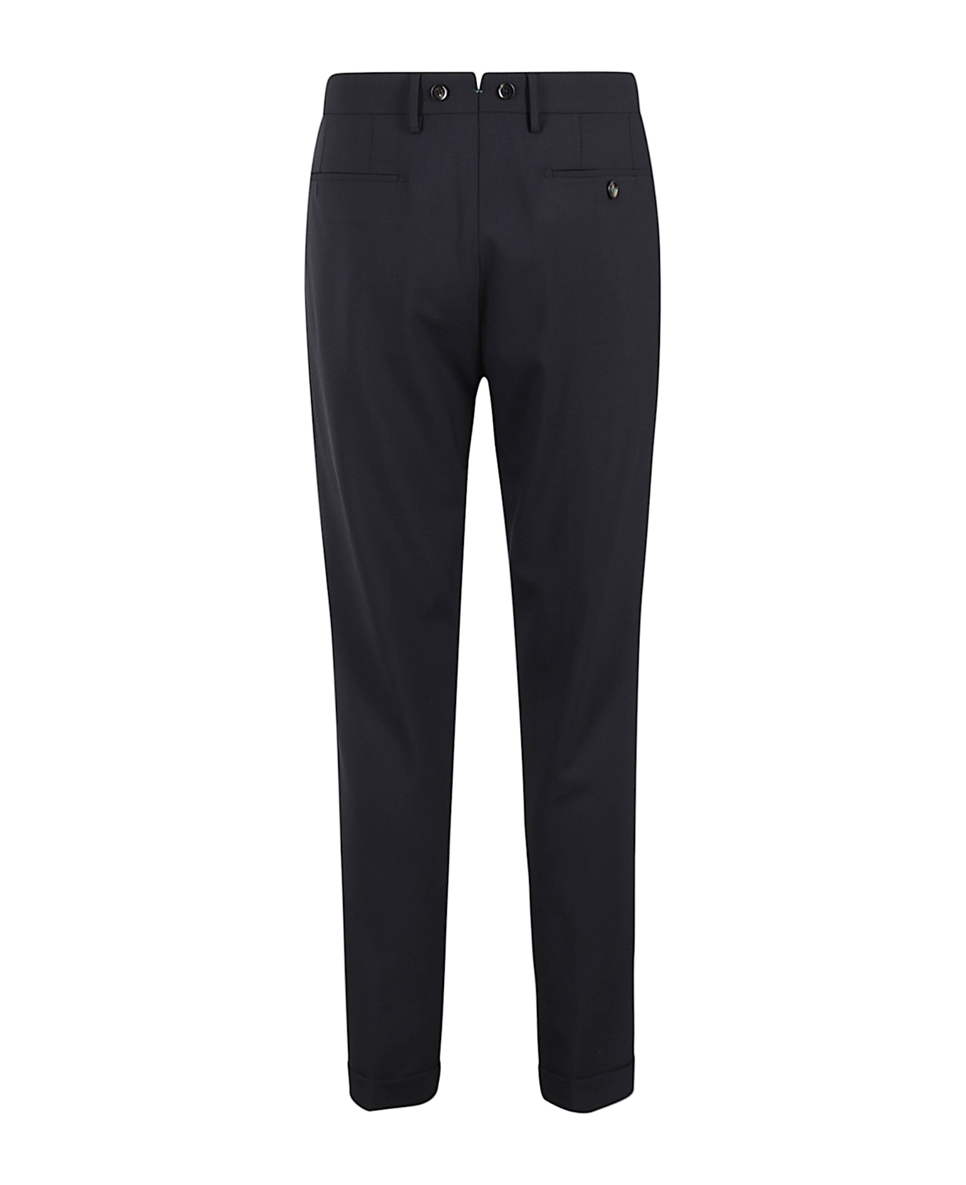 Berwich Barber Long Pant 2 Pences Eco Lana - Blue Black