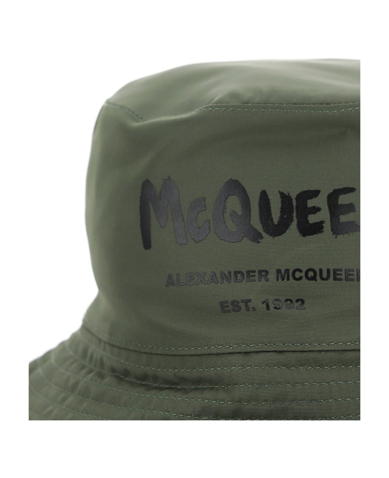Alexander McQueen Bucket Hat - Kaki