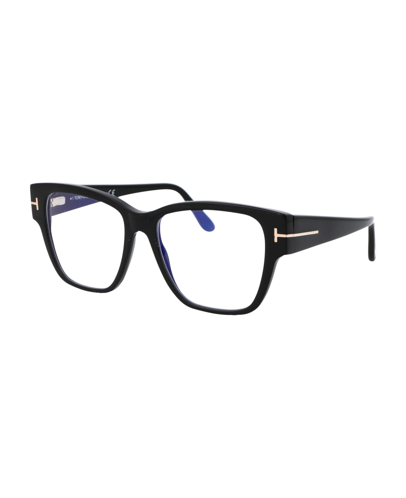 Tom Ford Eyewear Ft5745-b Glasses - 001 Nero Lucido