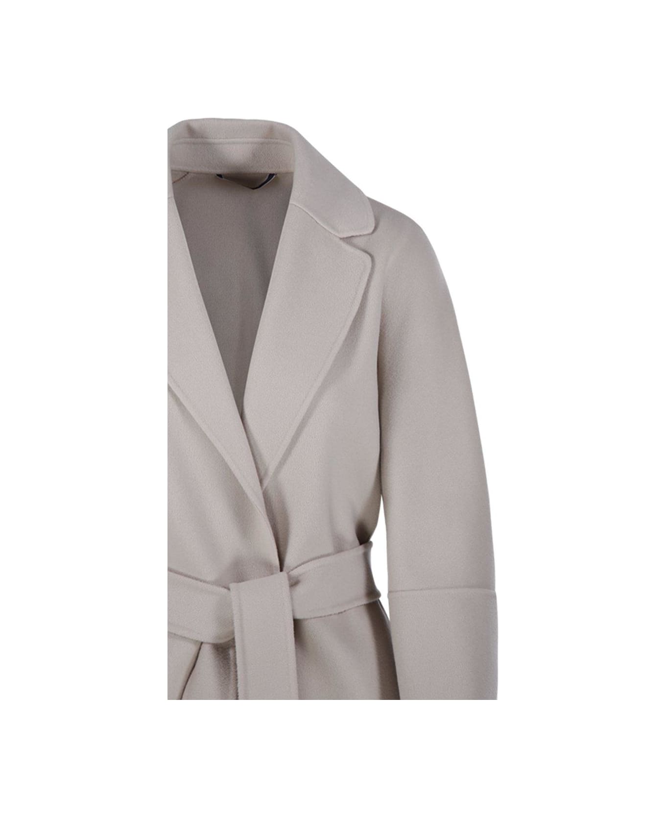 
S Max Mara Arona Belted Long-sleeved Coat