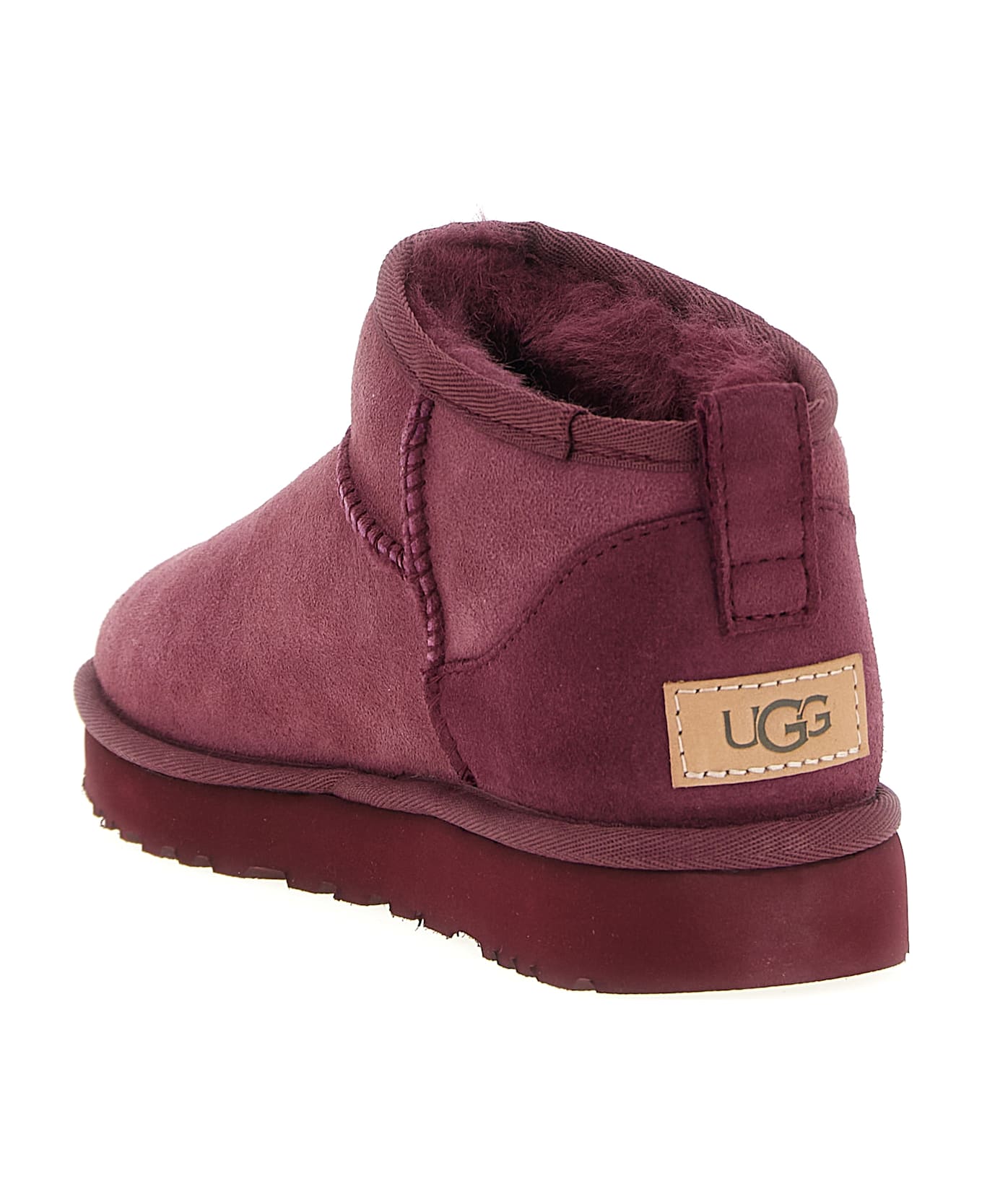 UGG 
classic Ultra Mini
 Ankle Boots - Bordeaux