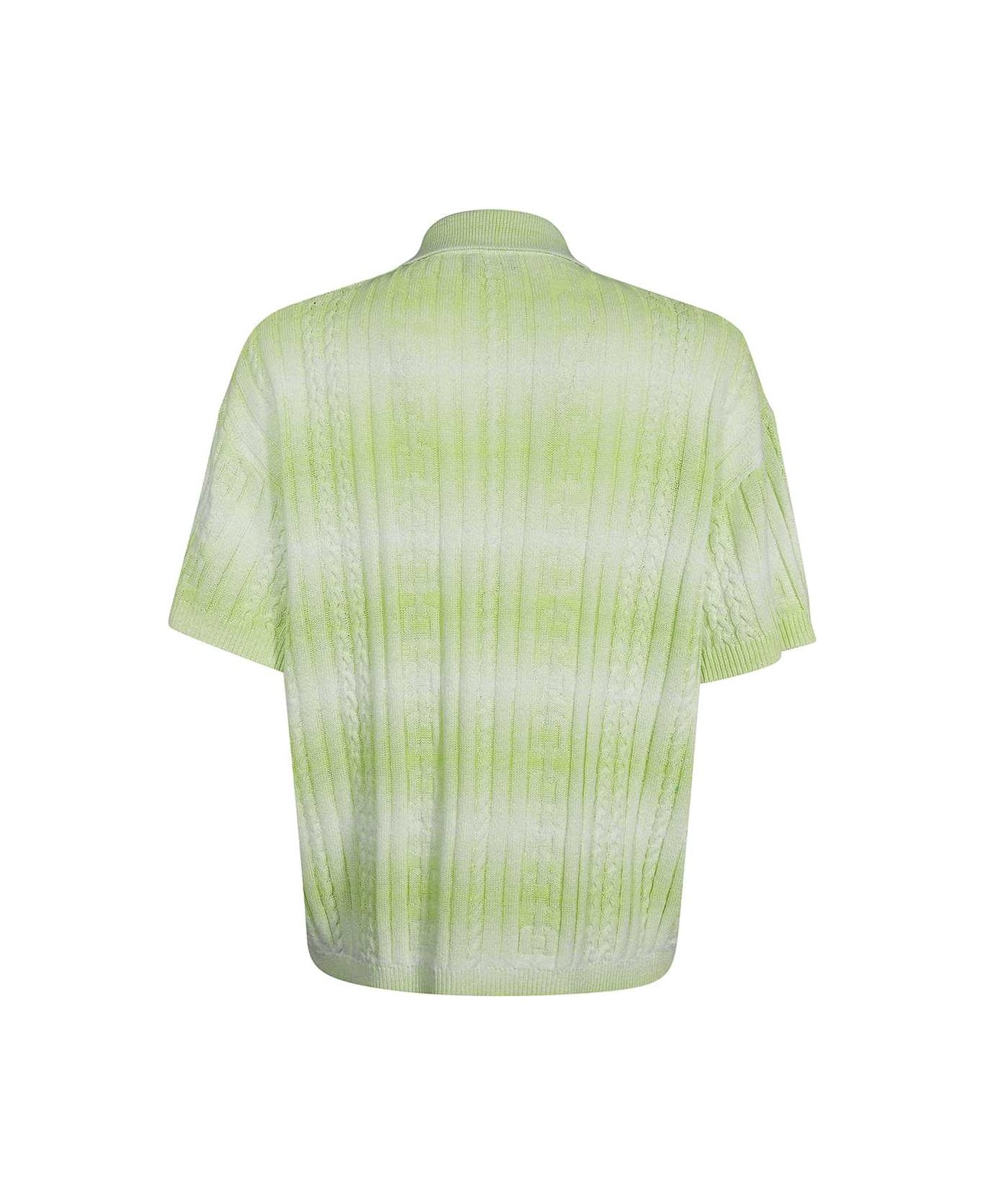 GCDS Knitted Shirt - green