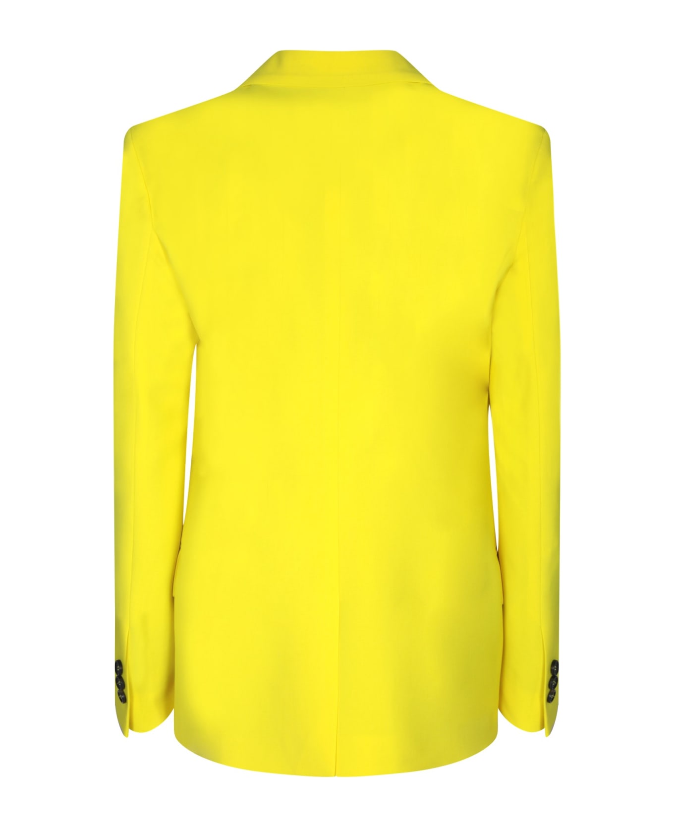 MSGM Single-breasted Yellow Jacket - Yellow