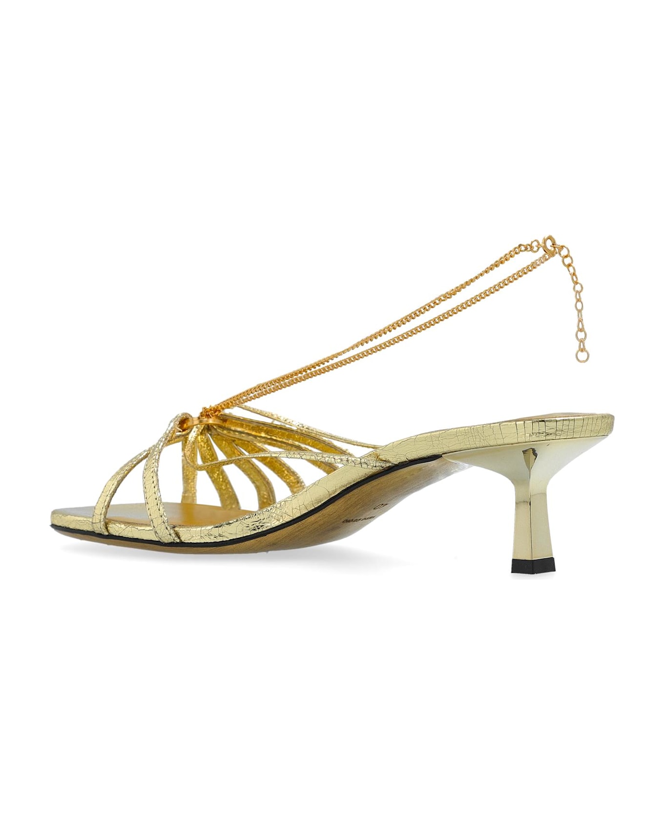 Golden Goose Heeled Sandals 
nico
 - Gold
