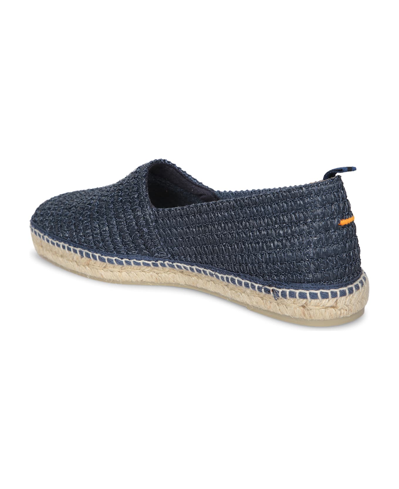 Castañer Raffia Blue Espadrilles - Blue