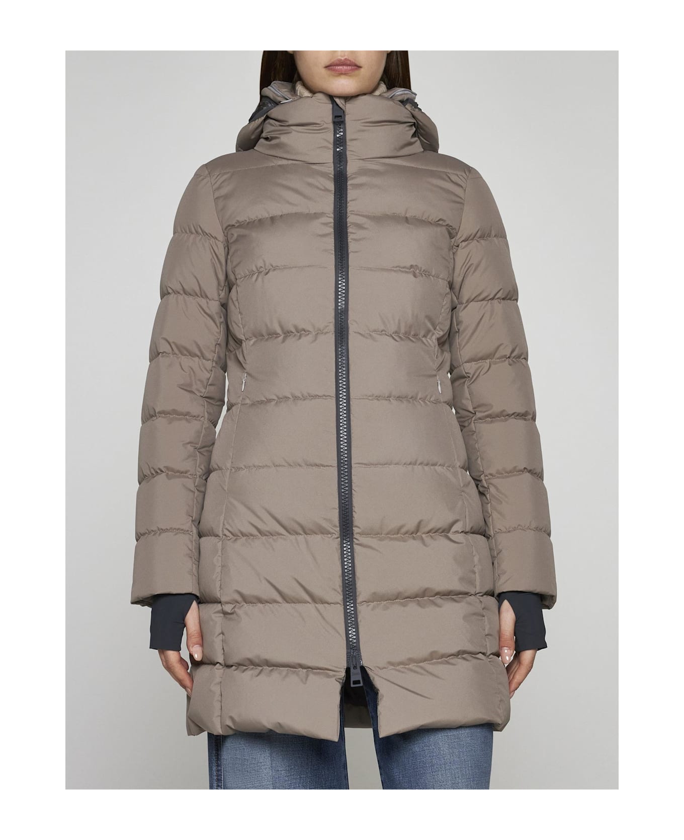 【送料&関税込】Herno Hooded Padded Parka Herno Hooded padded parka - Green - Men | PA0018U193357400