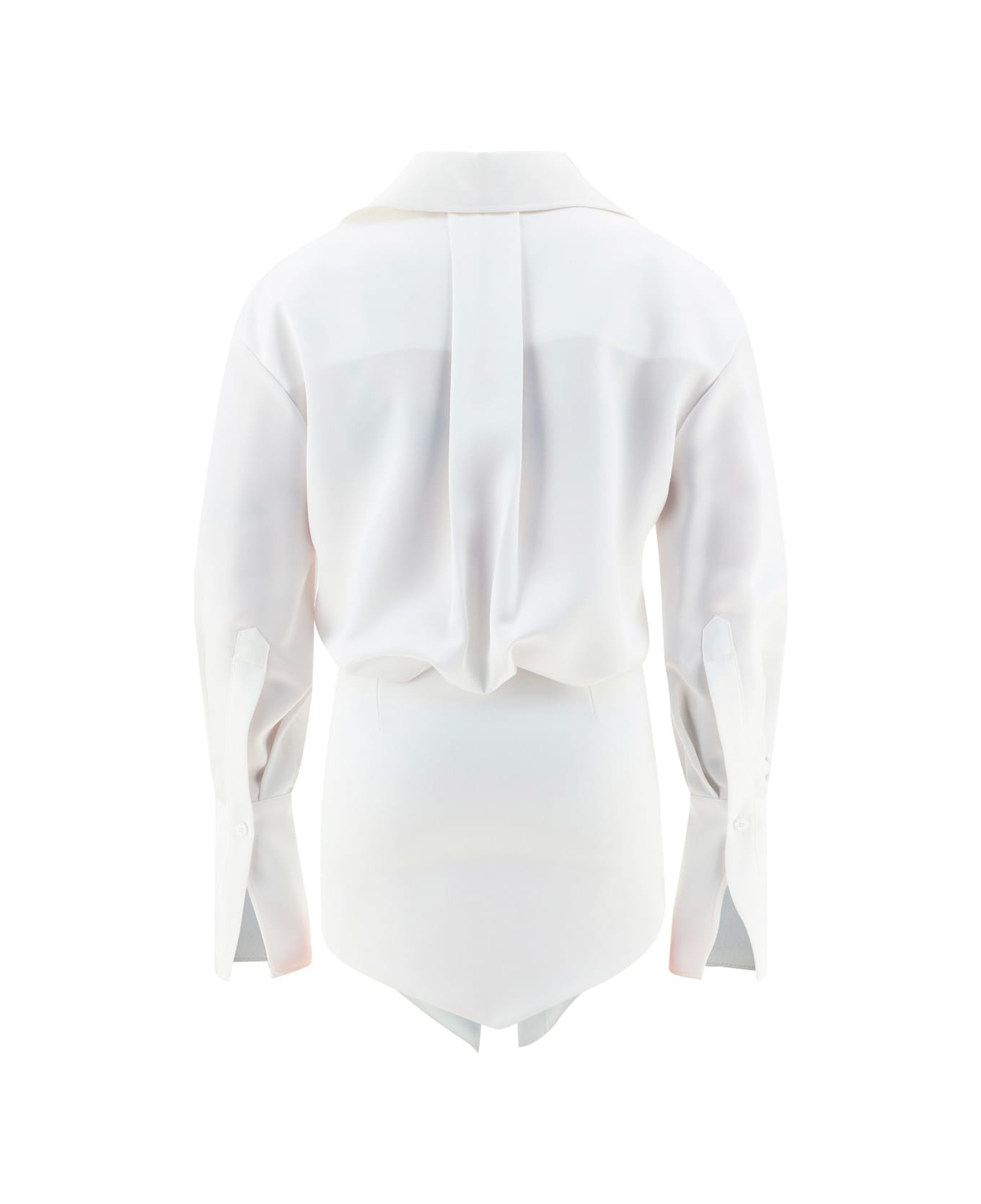 The Attico Silvye Mini Dress - White