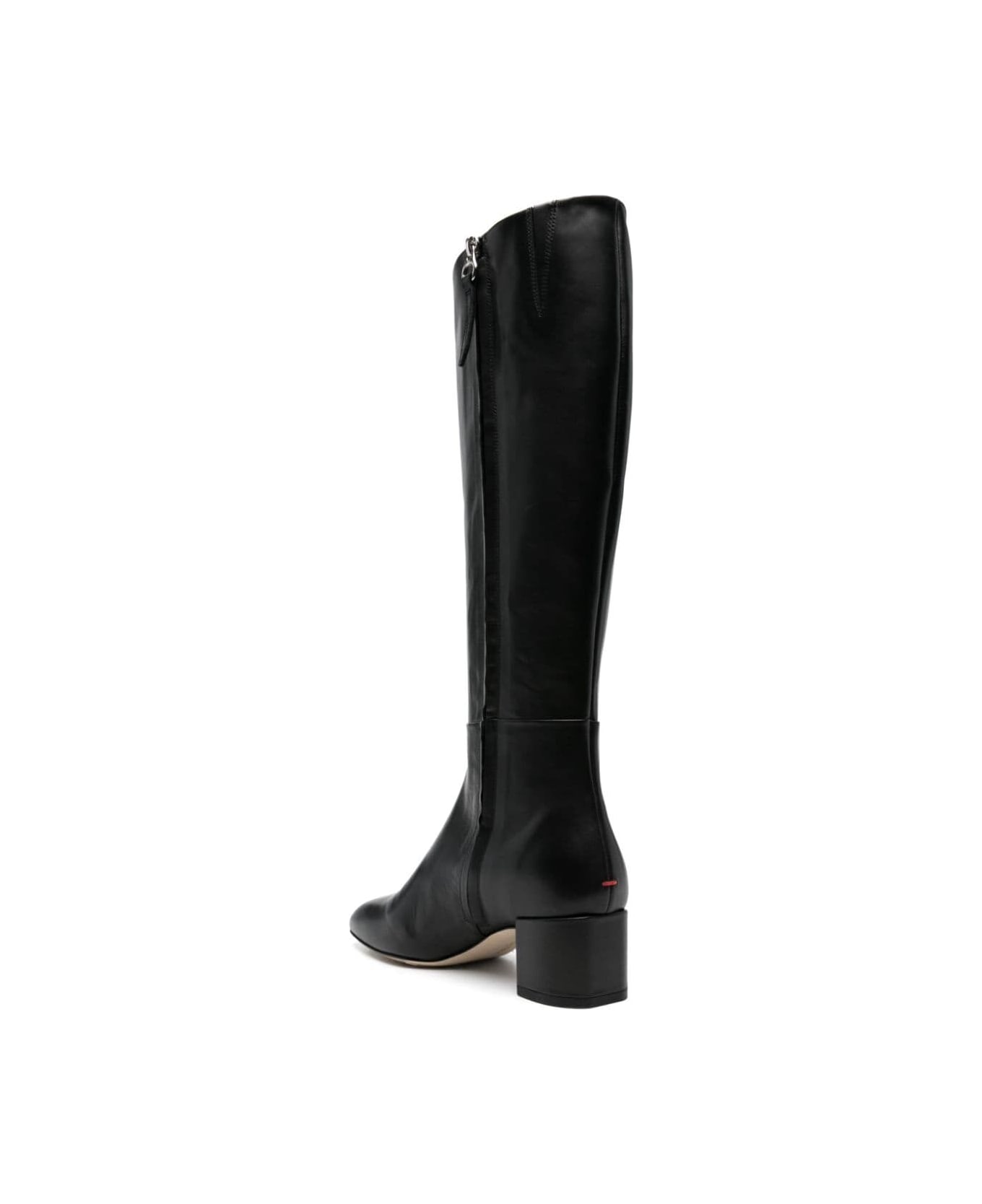 aeyde Laura Calf Leather Black - Black