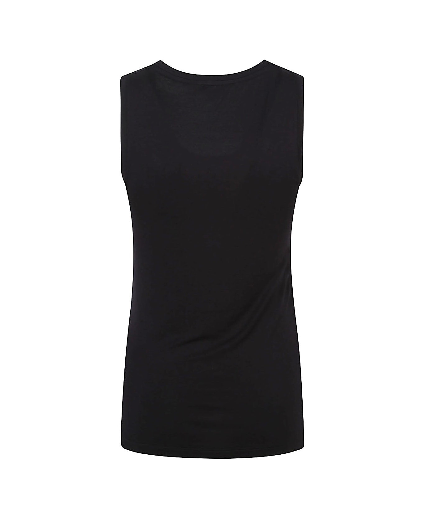 Emporio Armani Logo Tank Top - Black