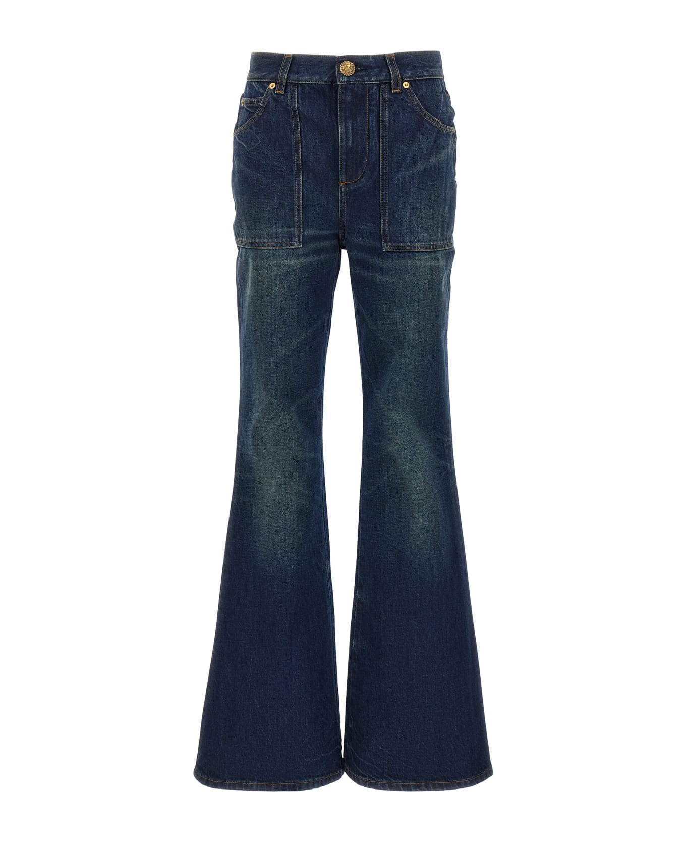 Balmain Bootcut Jeans - blue