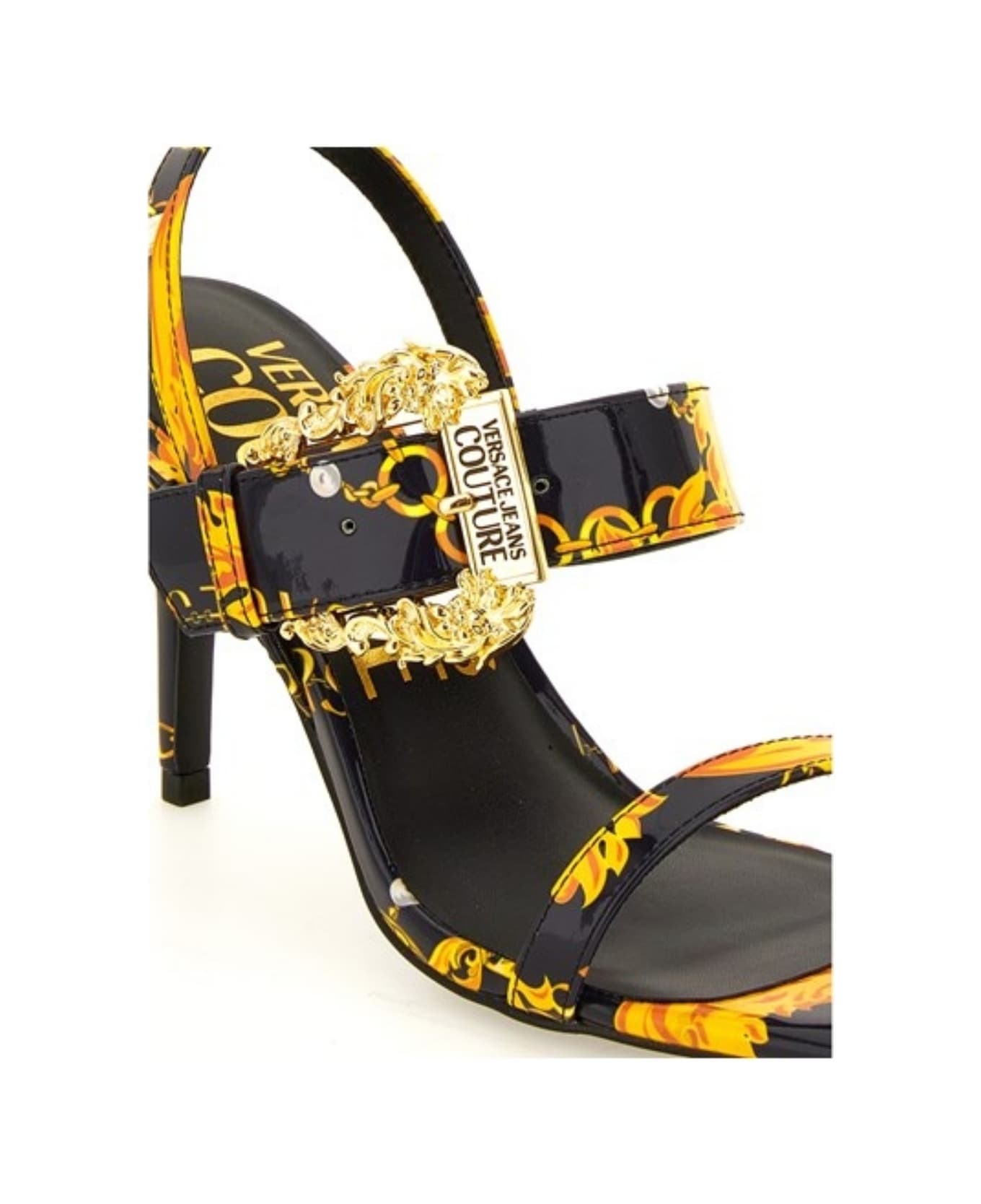 Versace Jeans Couture Sandals With Heel | italist