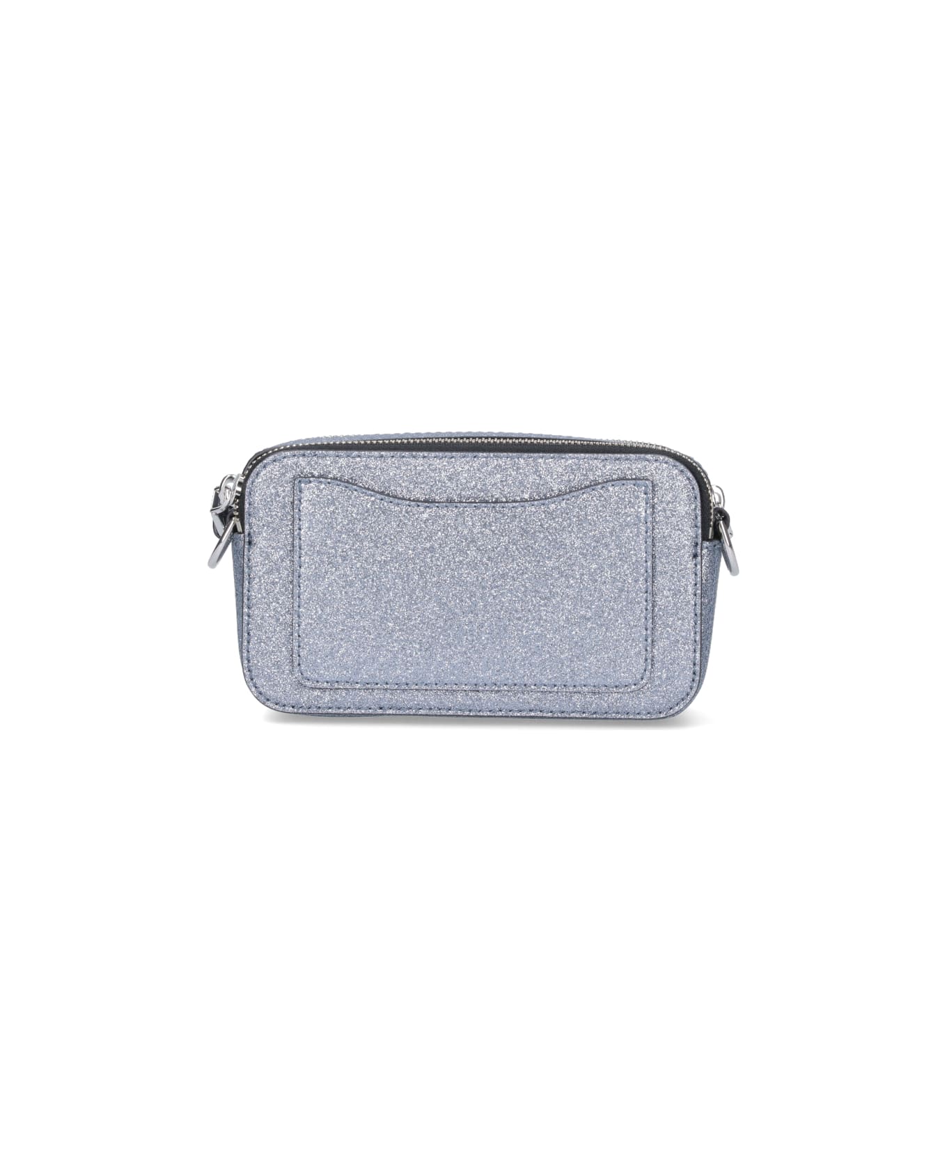 Marc Jacobs The Snapshot Leather Camera Bag - silver