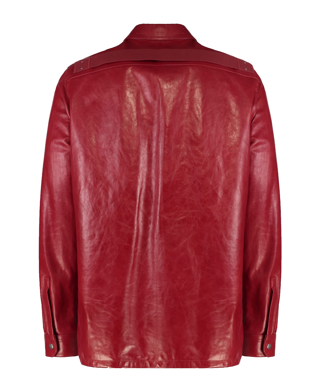 Rick Owens Two Buttoned Front Flap Pockets - red