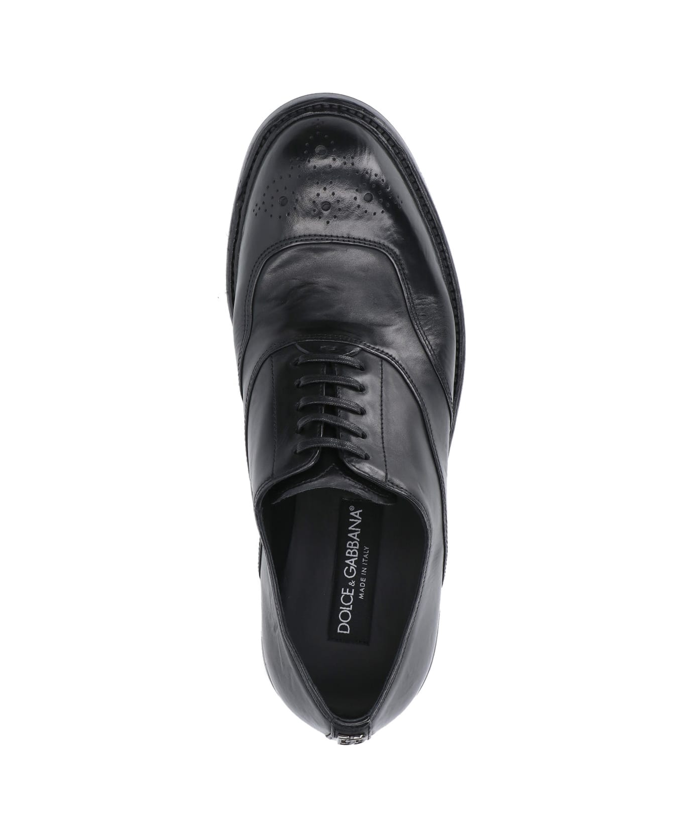 Dolce & Gabbana "marsala" Derby Shoes - Black  