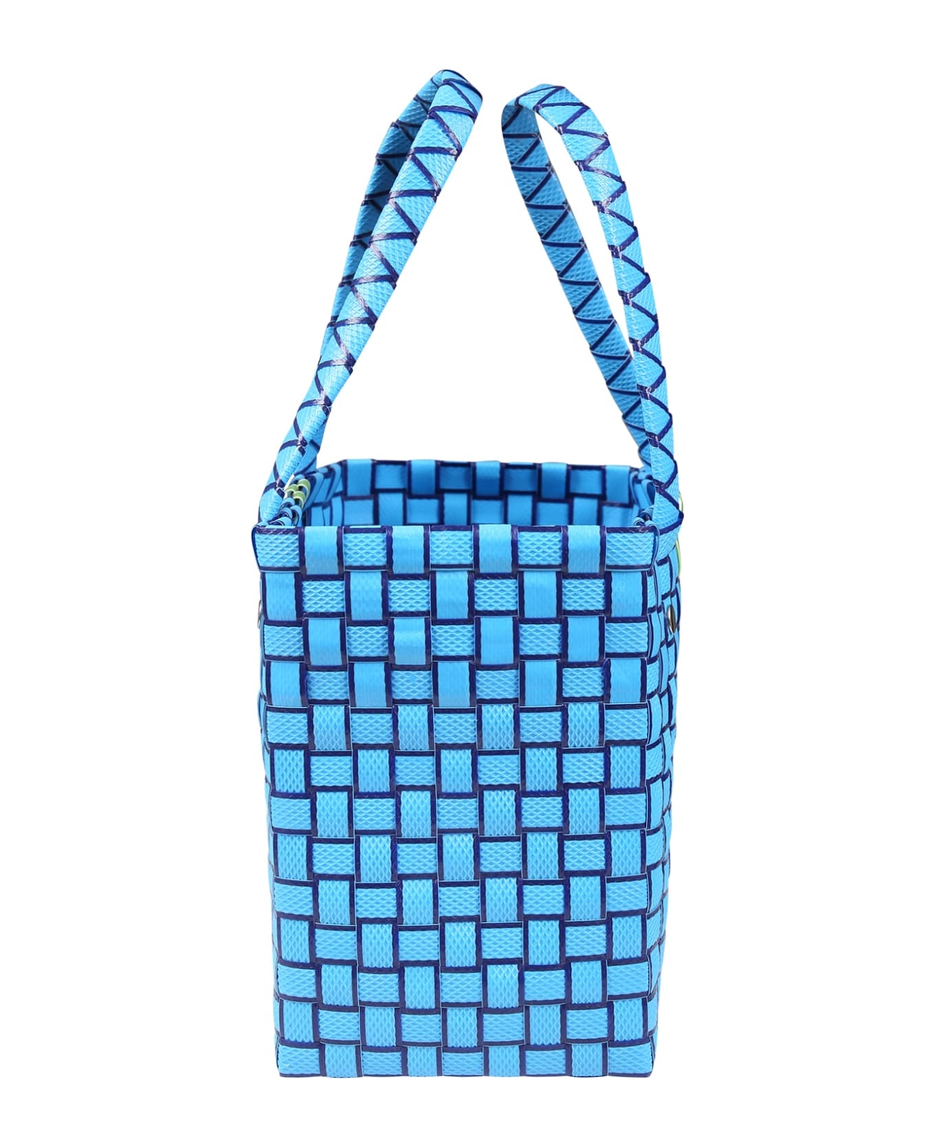 Marni Light Blue Bag For Girl With Logo - Light Blue