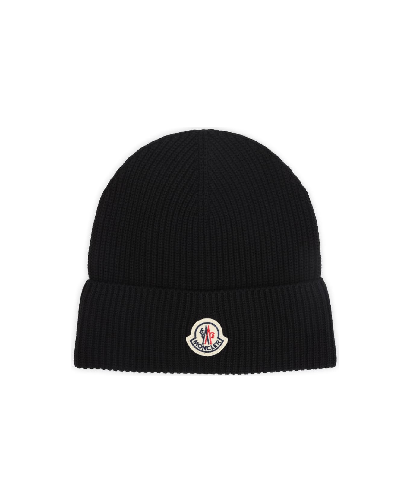 Moncler Cotton Hat - Black