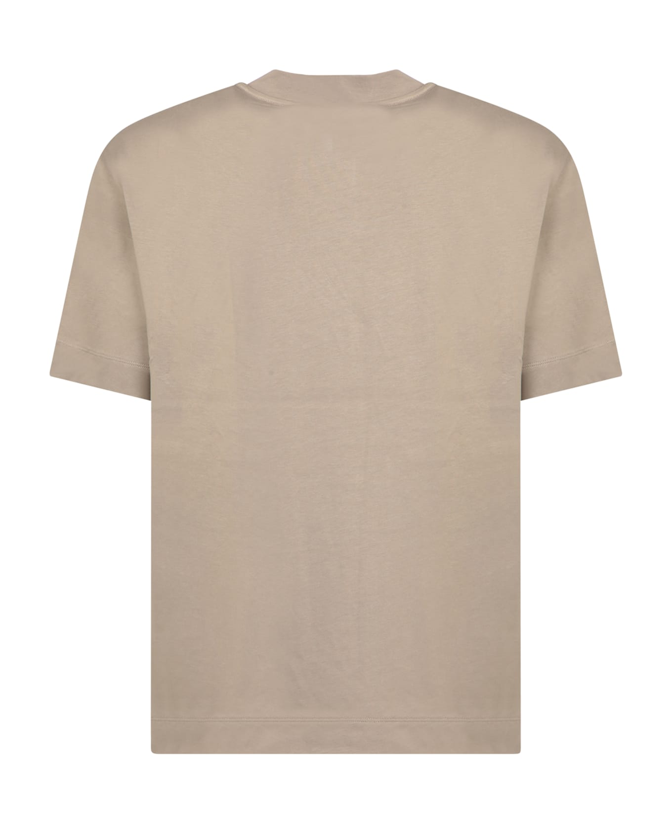 Emporio Armani Bold Logo Taupe T-shirt - Beige