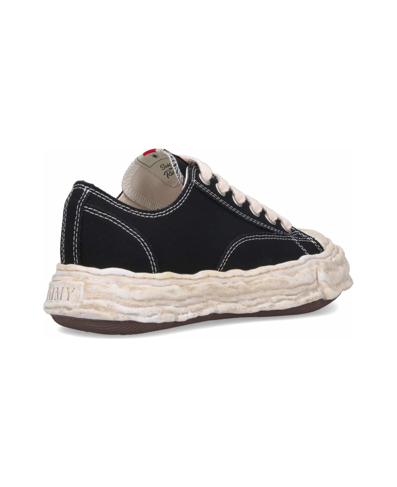 Mihara Yasuhiro 'blakey' Low-top Sneakers - Black