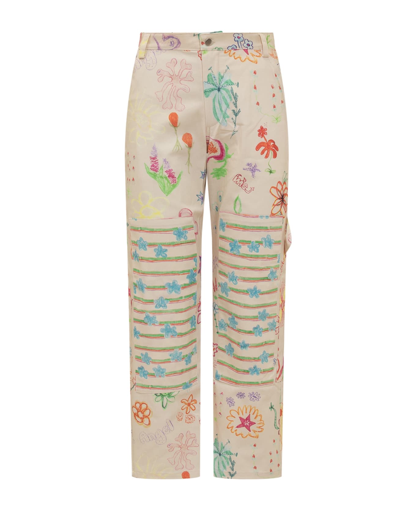 Collina Strada Chason Jeans - FLORAL DOODLE