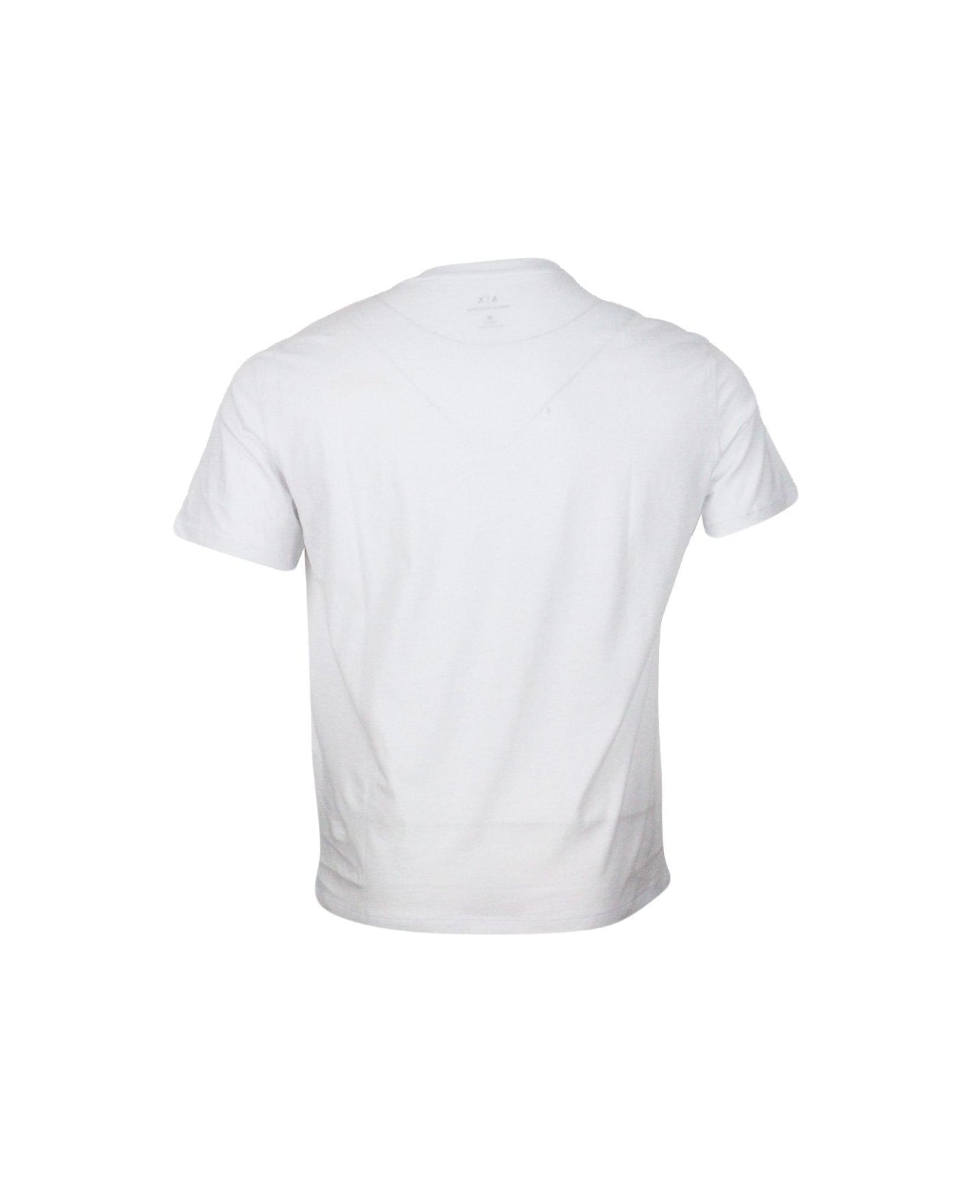Armani Collezioni Logo-printed Crewneck T-shirt - White