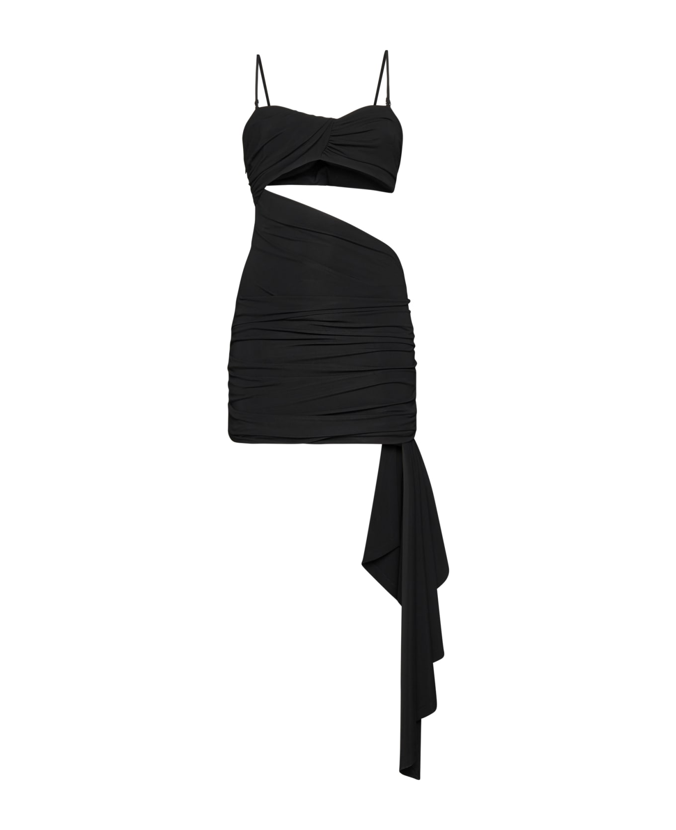 Off-White Black Mini Dress - black