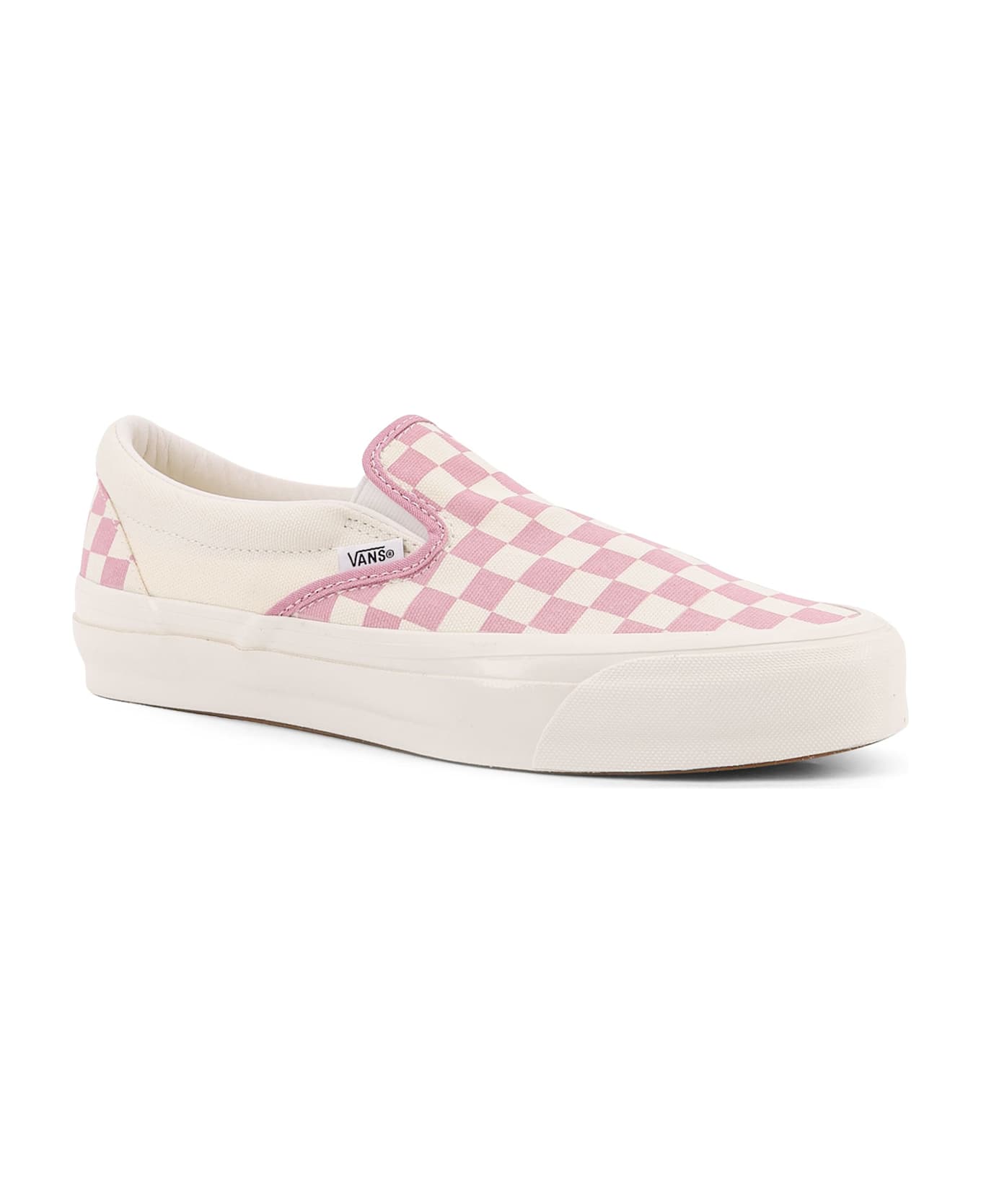 Vans Lx Classic Slip-on 98 Low-top Canvas Sneakers - Pink Dawn